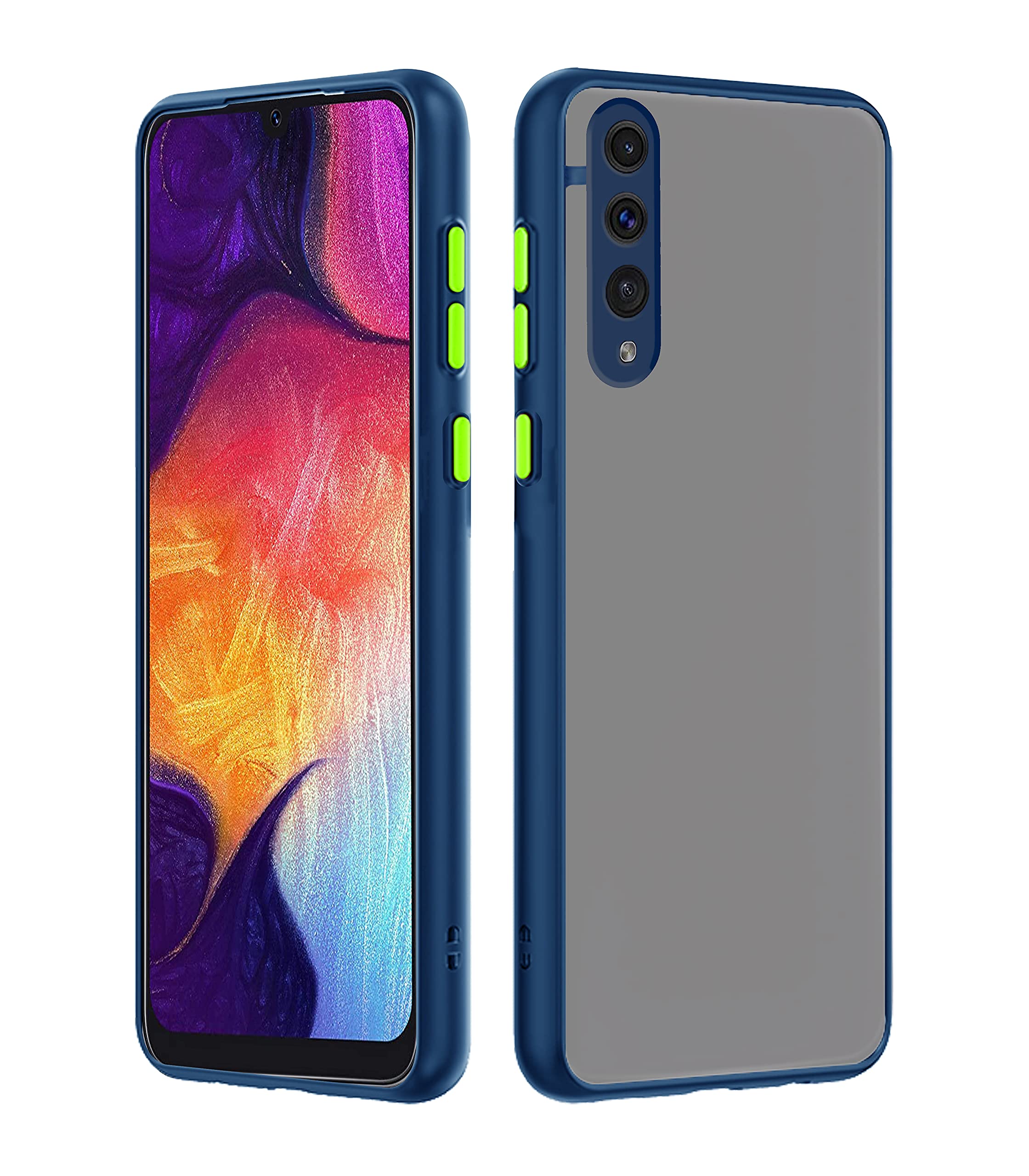 Pikkme blue mobile cover for Samsung A50/A50s/A30s