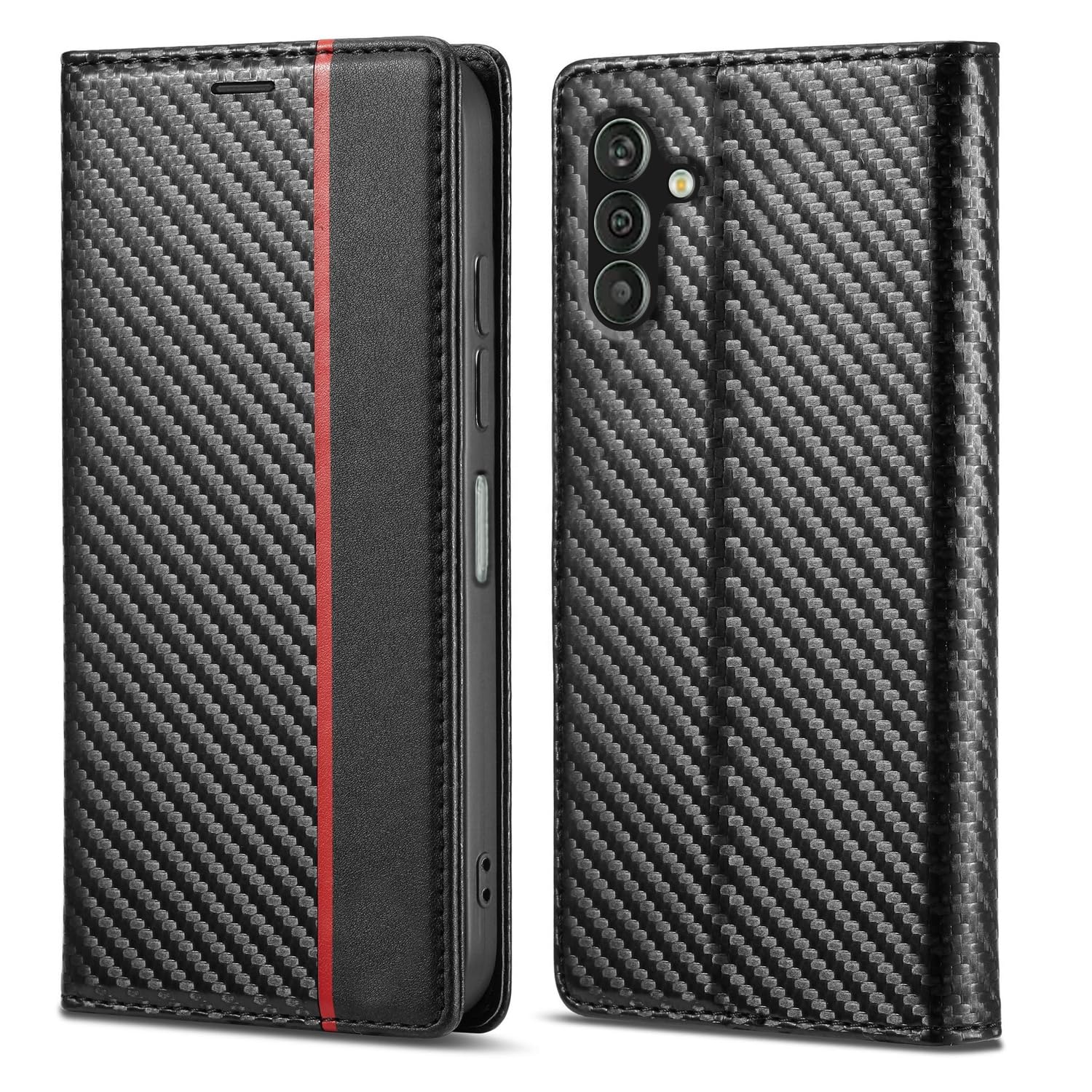 Pikkme Samsung M13 4G black flip case
