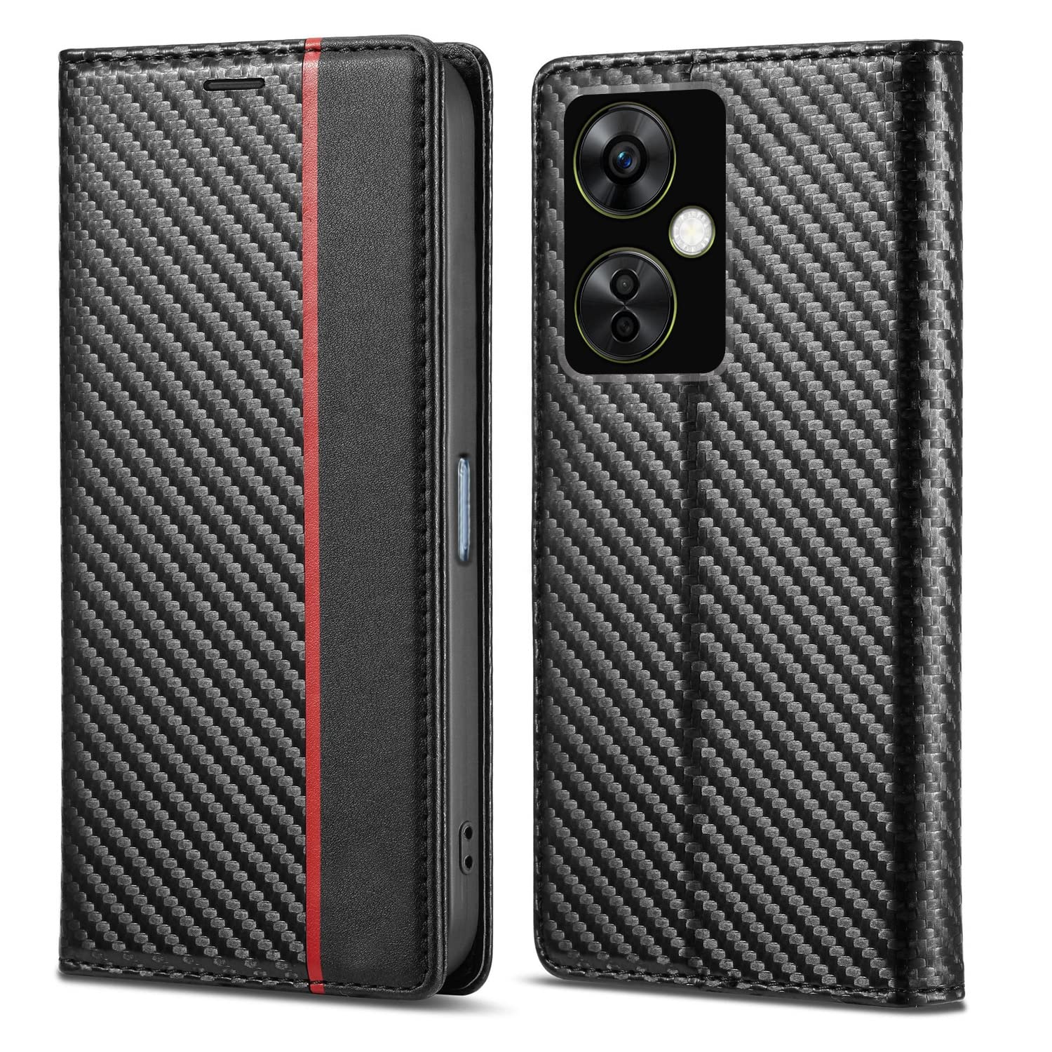 Pikkme black flip case for OnePlus Nord CE 3 Lite 5G