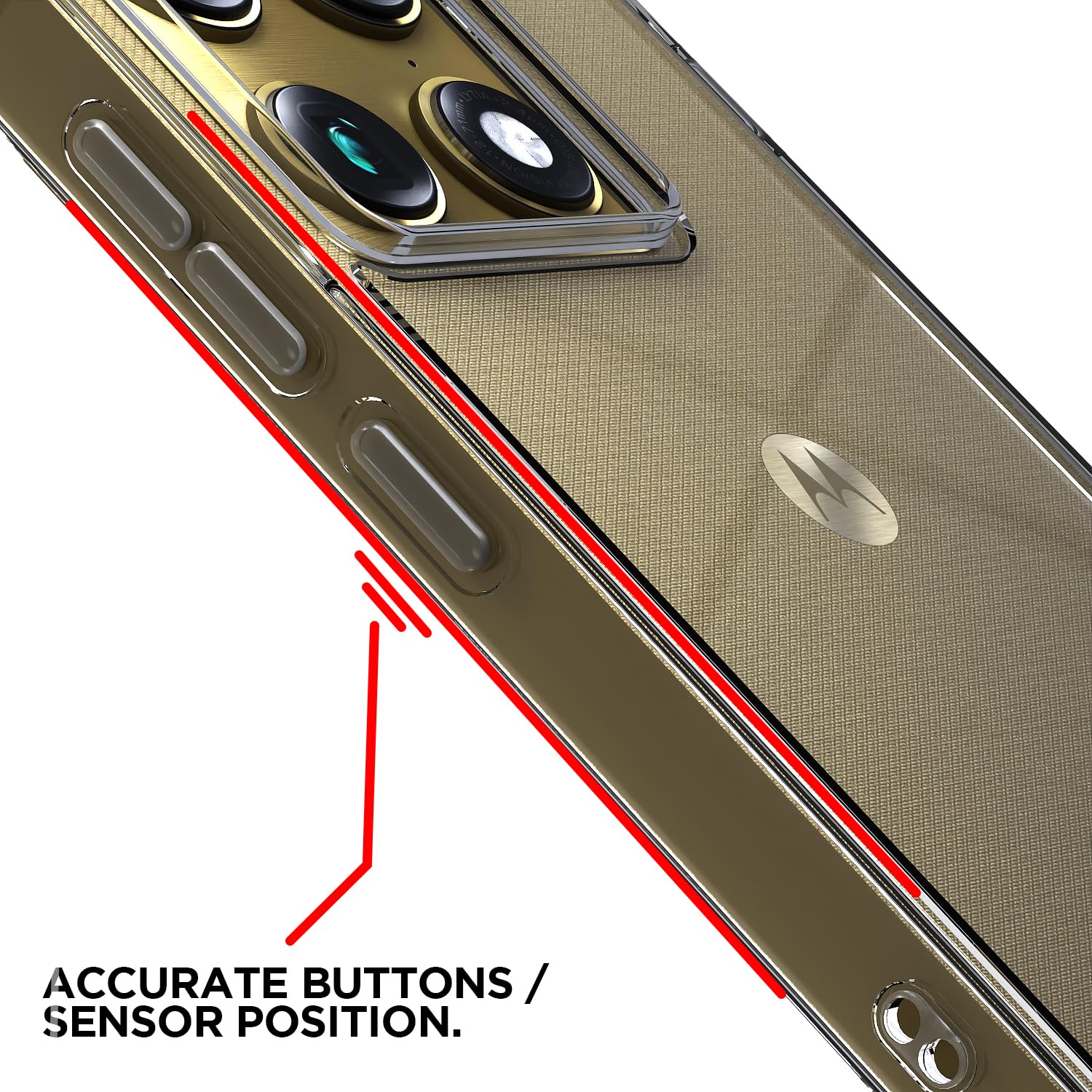 Transparent PC-TPU phone cover for Moto Edge 70 Ultra 5G – Pikkme – photo 6