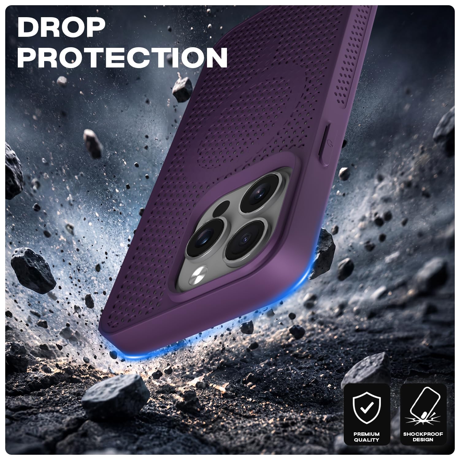 Pikkme purple mobile cover for iPhone 15 Pro Max – photo 4
