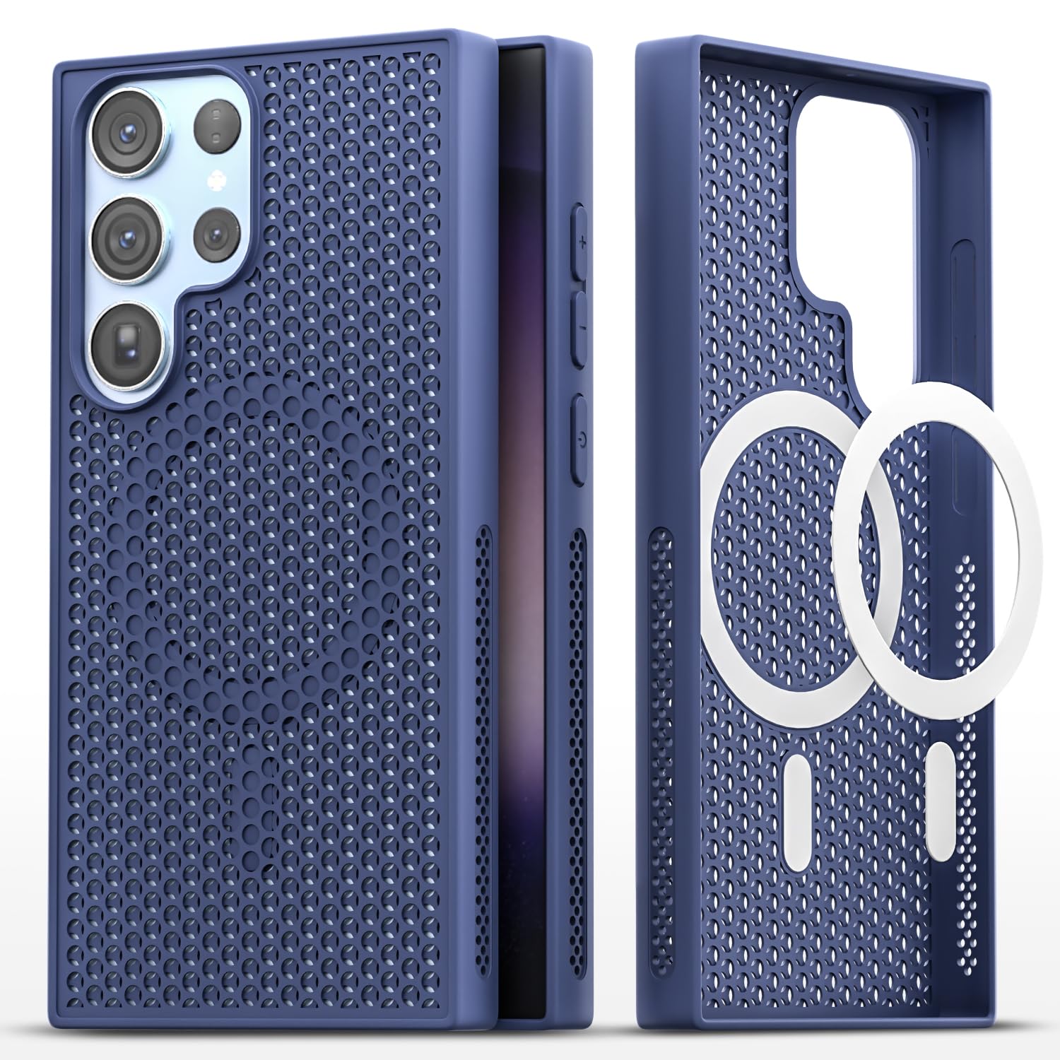 Pikkme Samsung S23 Ultra 5G blue mobile back cover