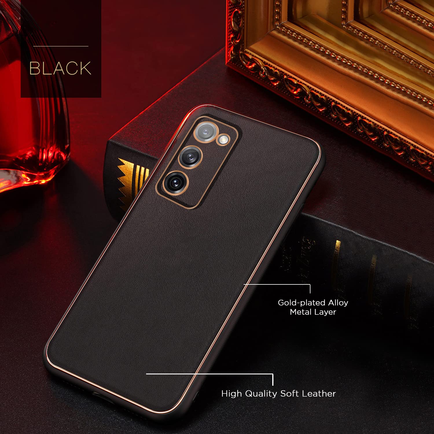 Black mobile cover for Samsung S20 FE/S20 FE 5G – Pikkme – photo 4