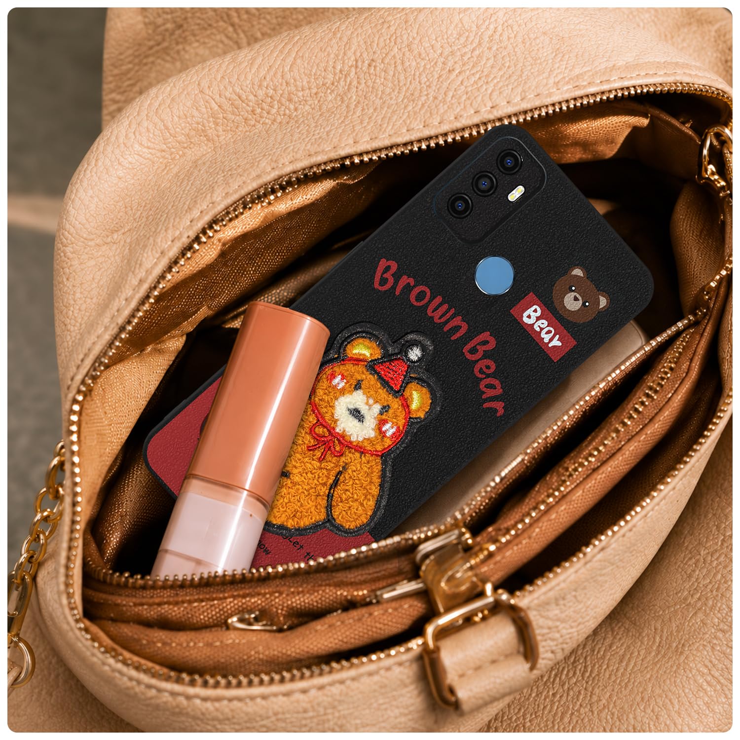 Pikkme Oppo A53 4G cherry mobile back cover – photo 5
