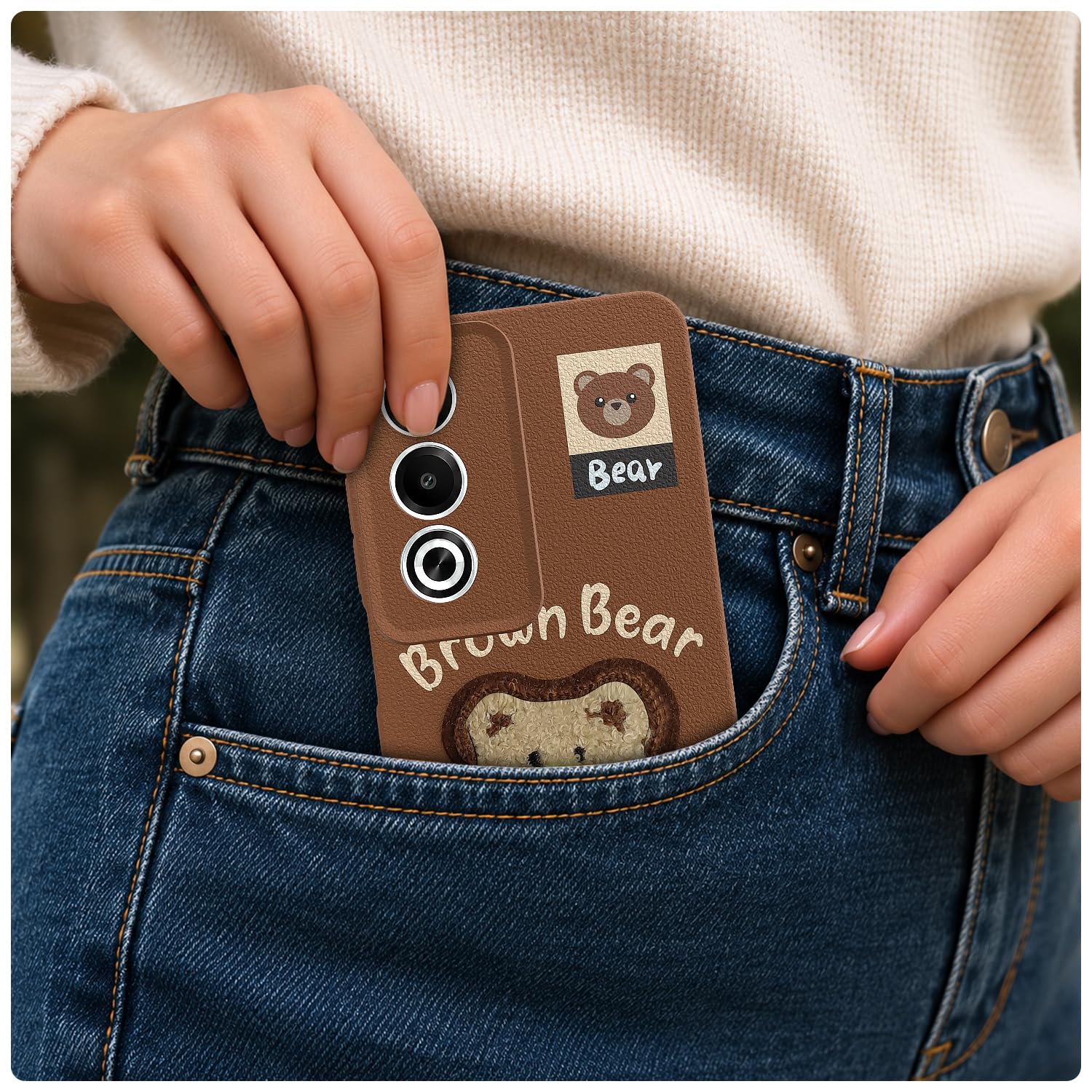 Pikkme Oppo K12x 5G brown phone cover – photo 4
