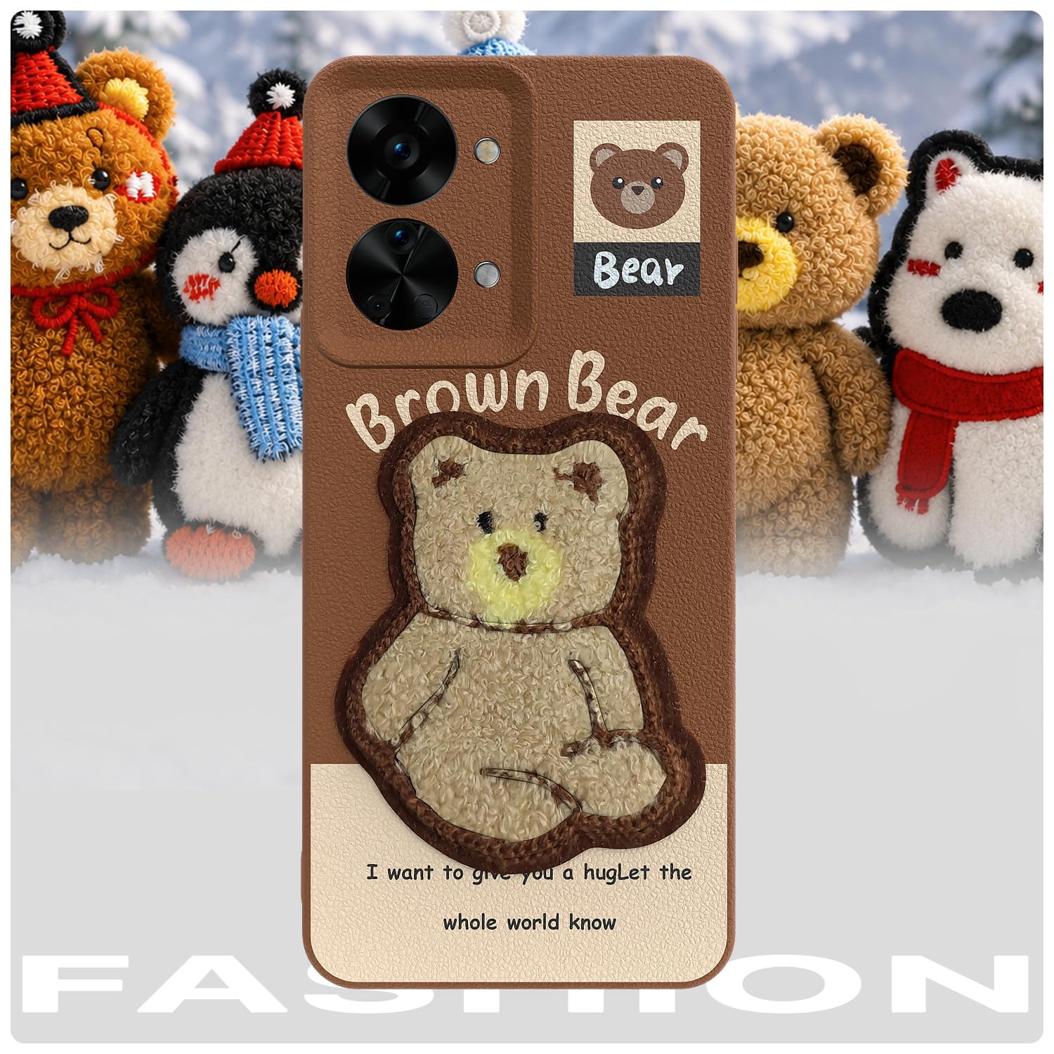 Brown mobile cover for OnePlus Nord 2T 5G – Pikkme – photo 7