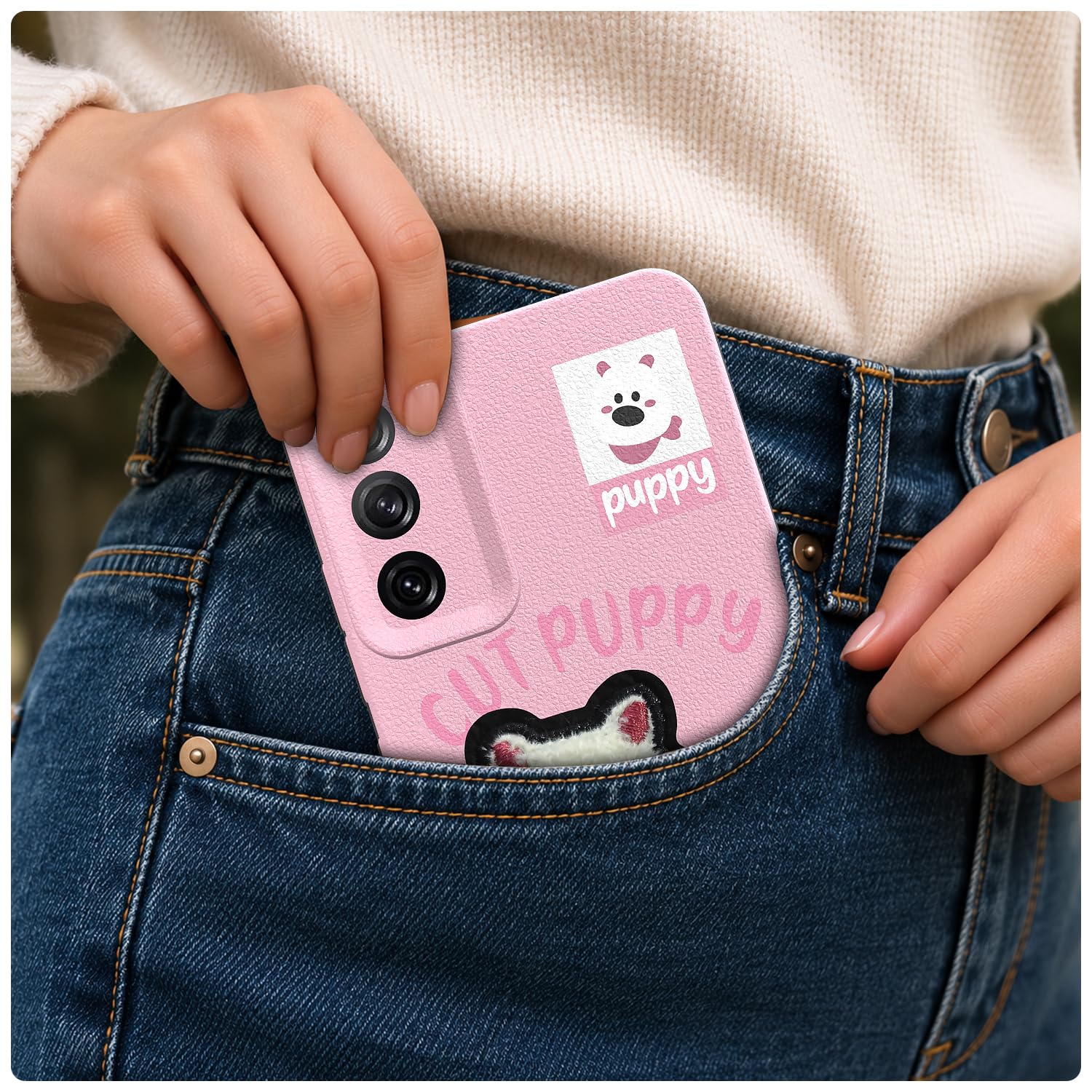 Pink Plush Patch phone cover for Samsung S20 FE/S20 FE 5G – Pikkme – photo 4