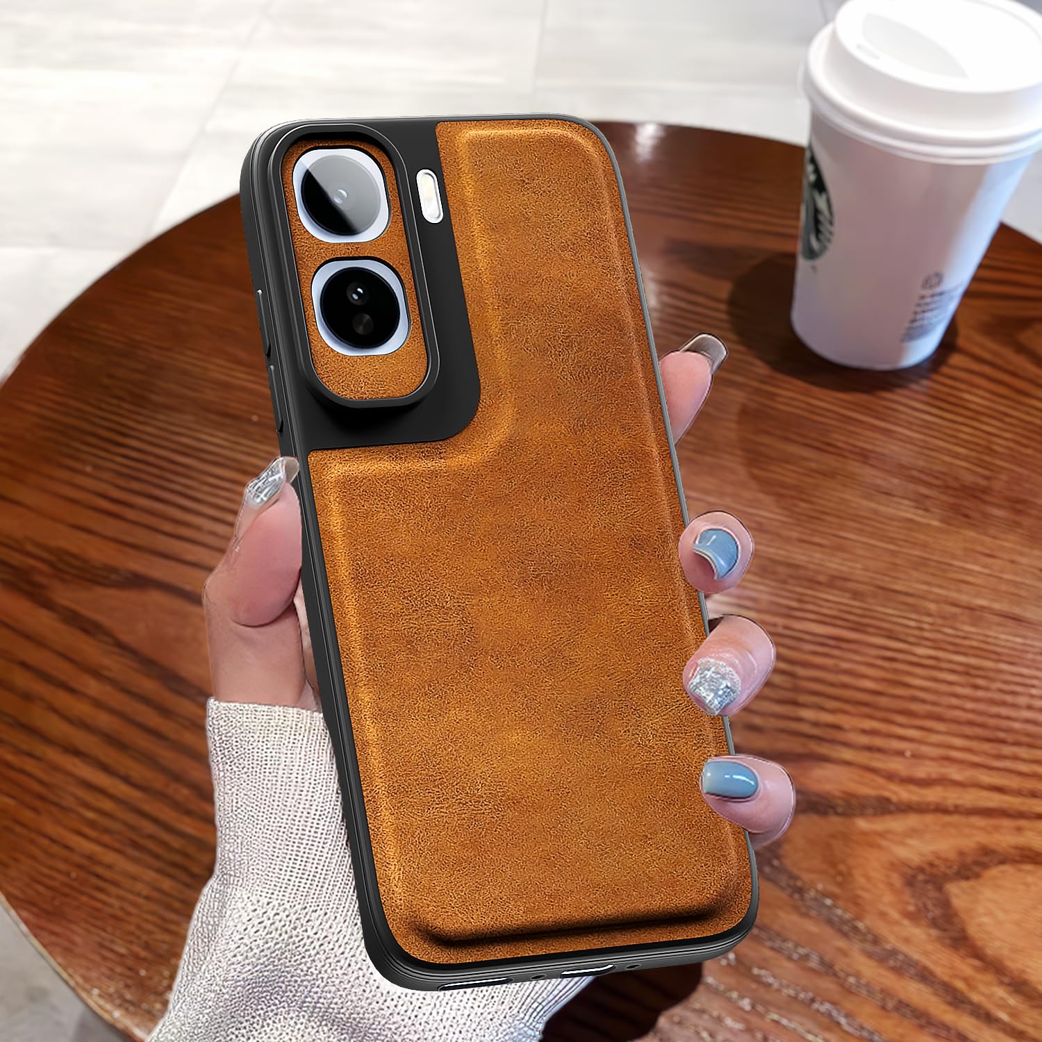 Pikkme Vivo T5 Pro 5G brown phone cover – photo 7