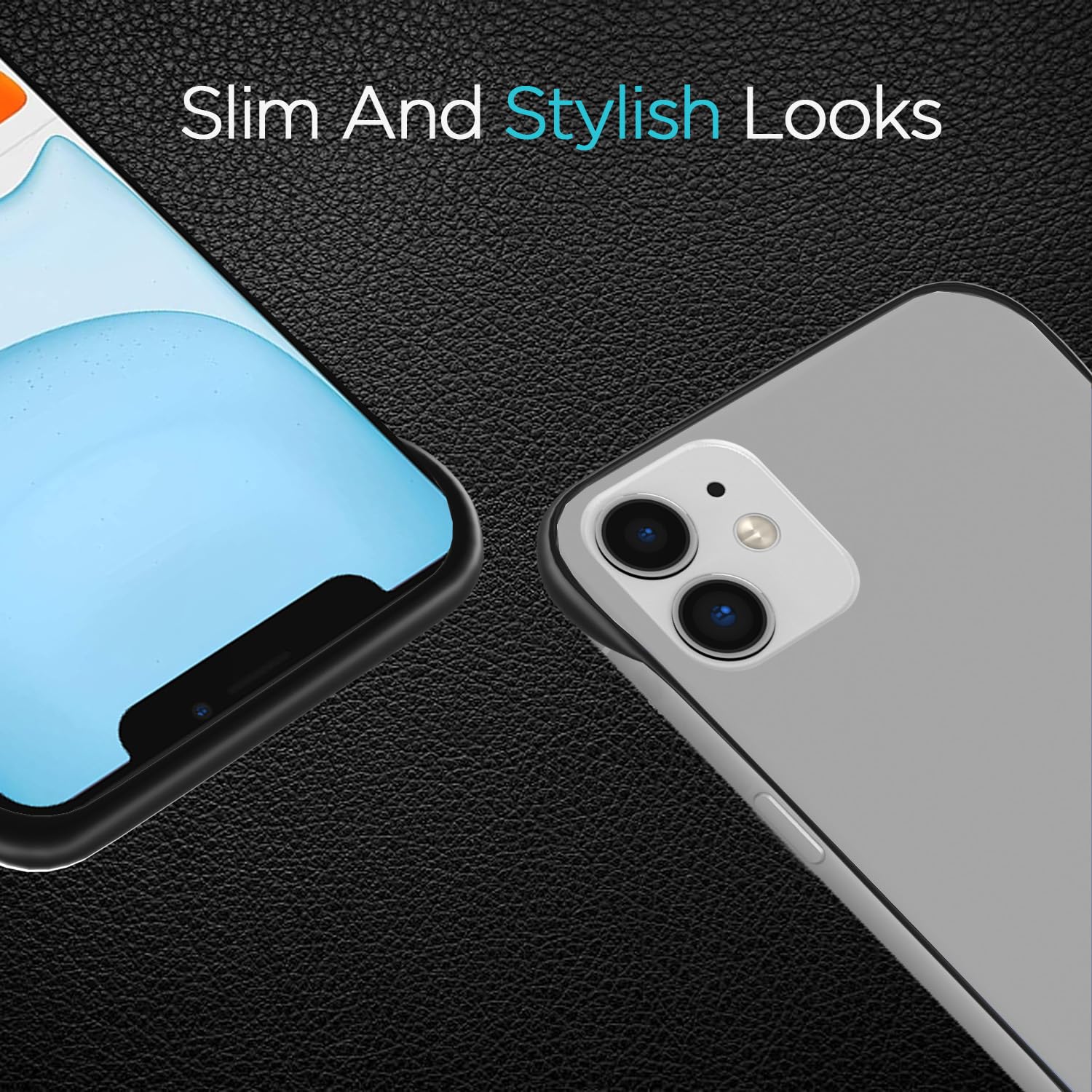 Pikkme iPhone 11 Frameless Back Cover (Black)