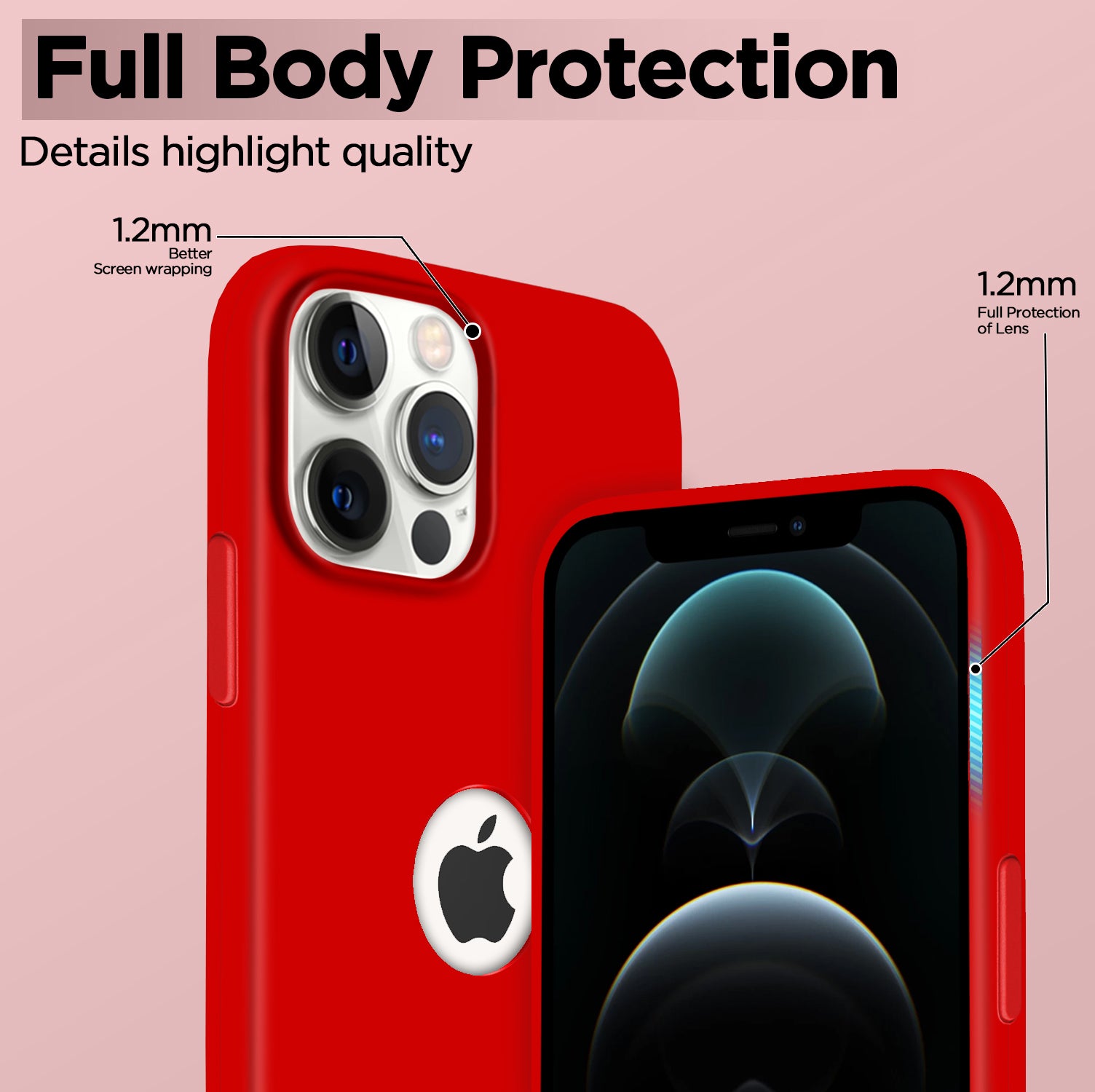 iPhone 12pro silicon cover