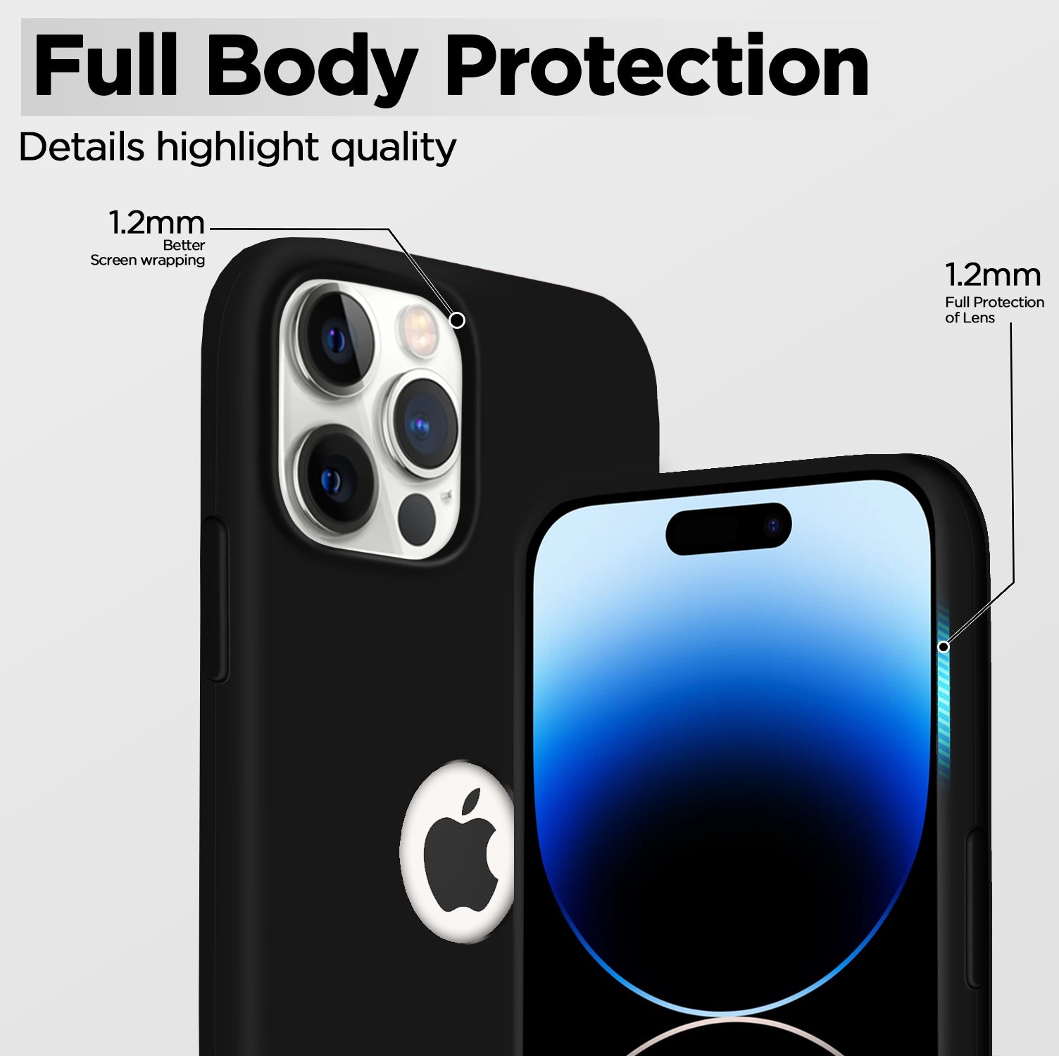 iPhone 14pro silicon cover
