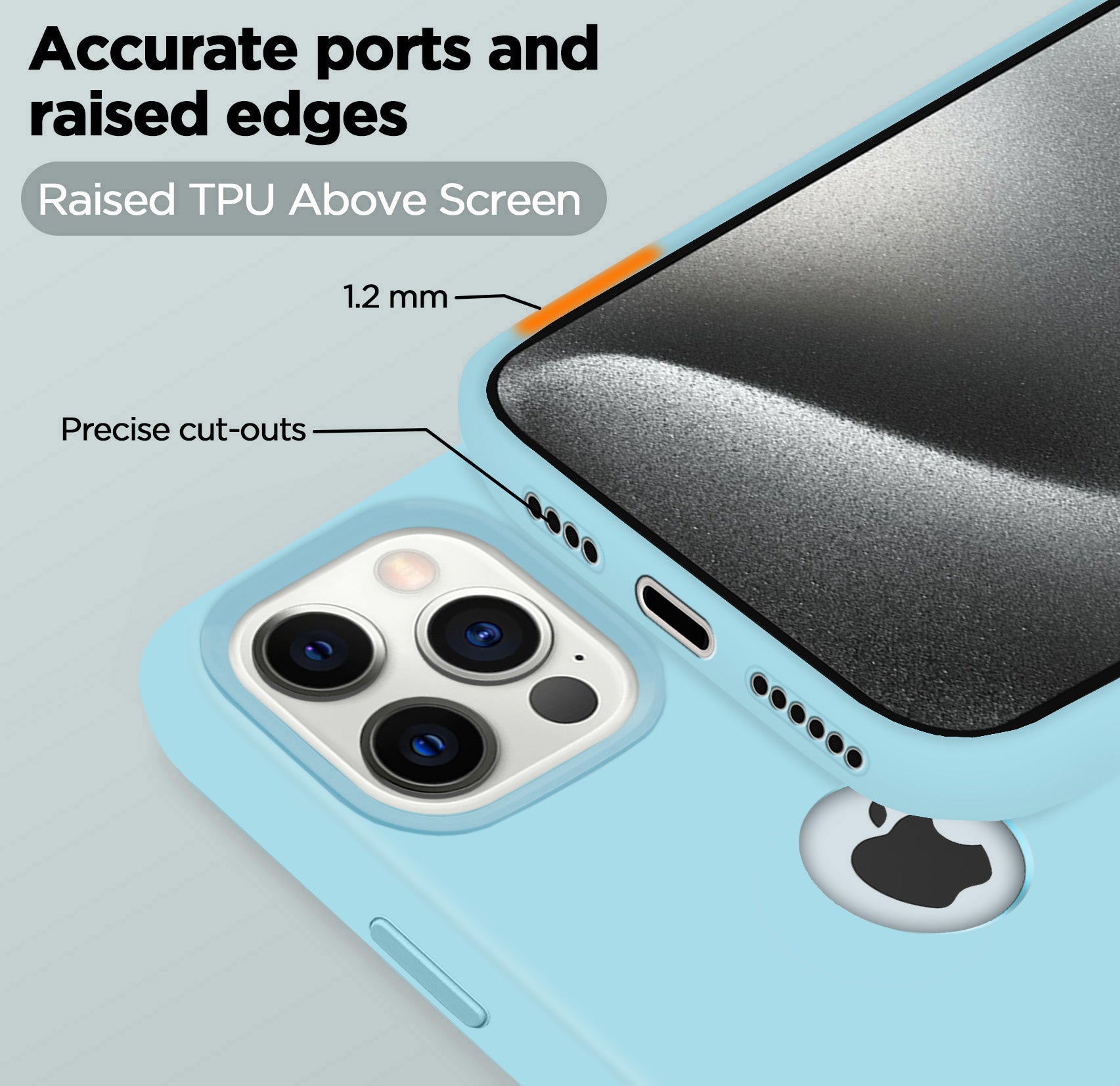 iPhone 15 Pro Max Silicone Back Cover