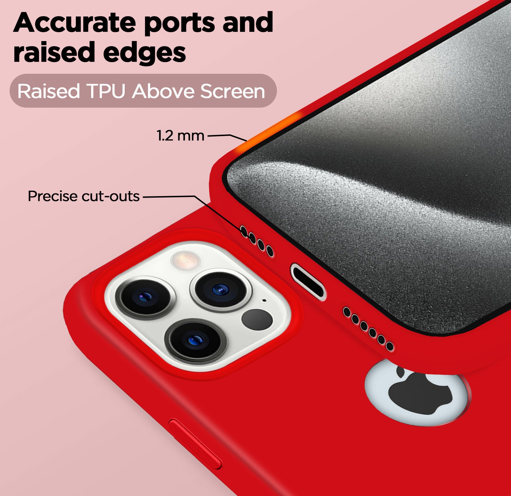 iPhone 15 Pro Max Silicone Back Cover