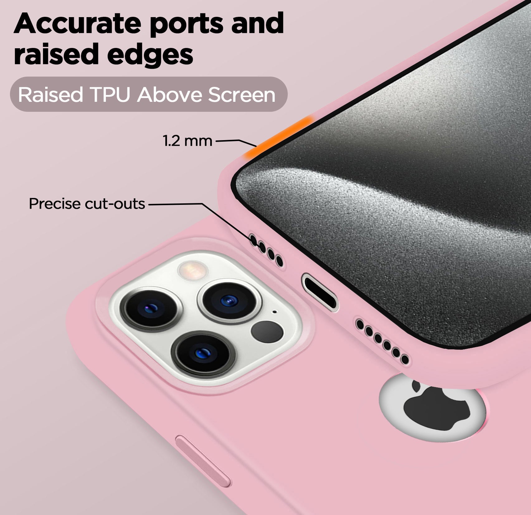 iPhone 15 Pro Max Silicone Back Cover