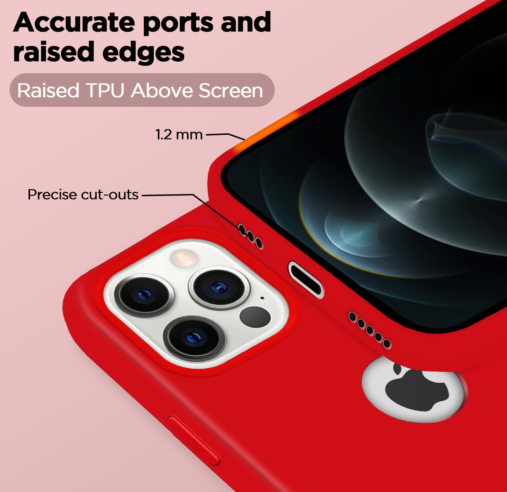 iPhone 12pro silicon cover