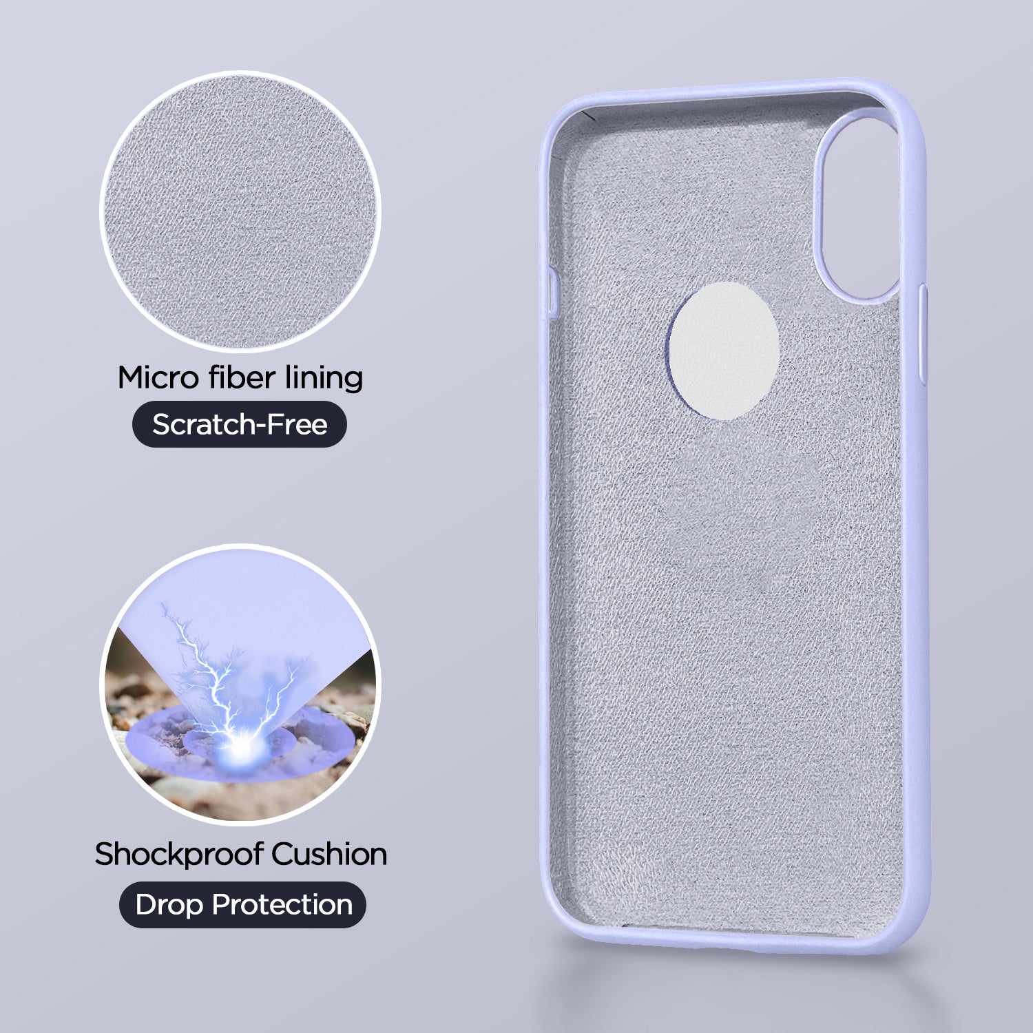 iPhone xr silicon cover