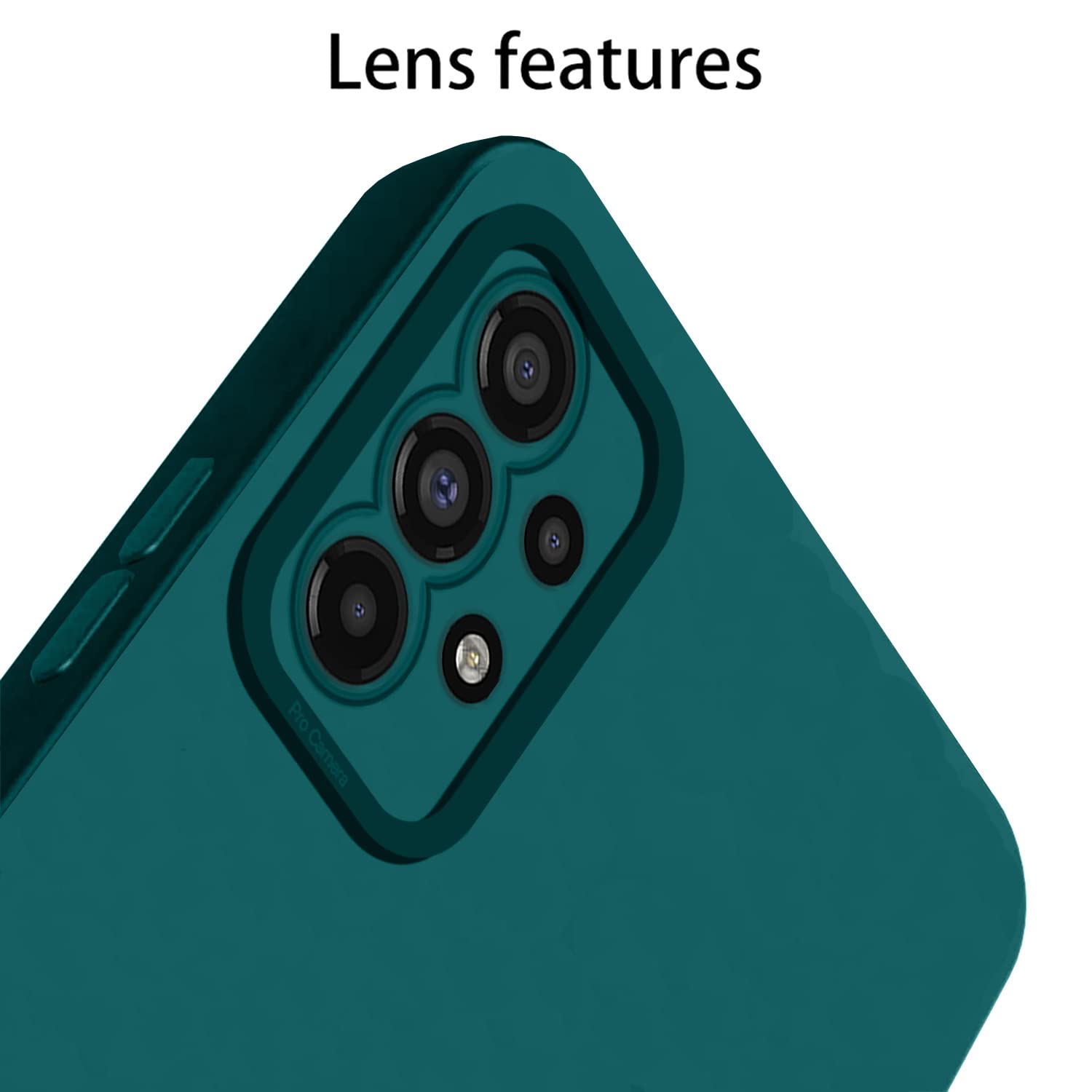 Pikkme Samsung Galaxy A13 4G LIquid Silicone Back Cover | Green