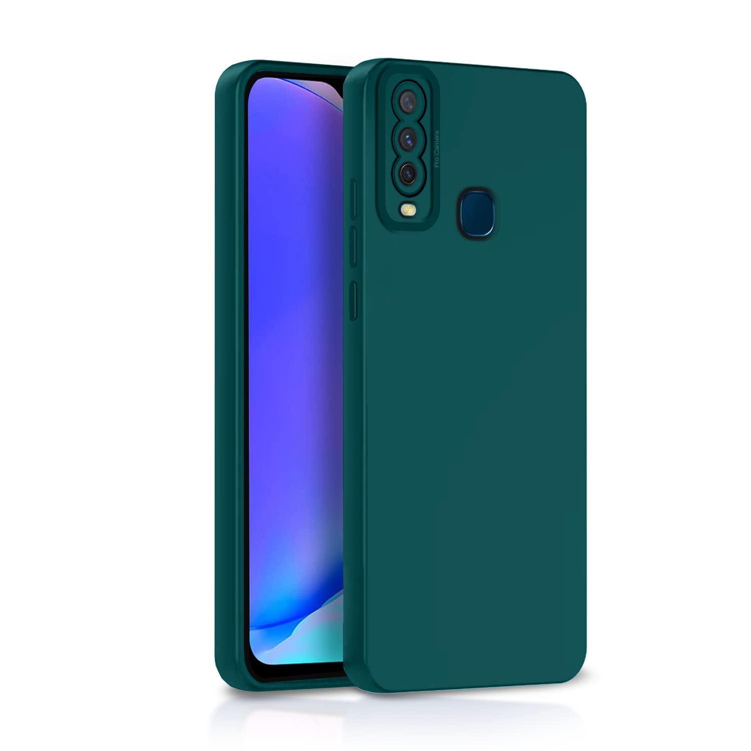 Pikkme Vivo Y12/Y15/Y17/U10 green back cover