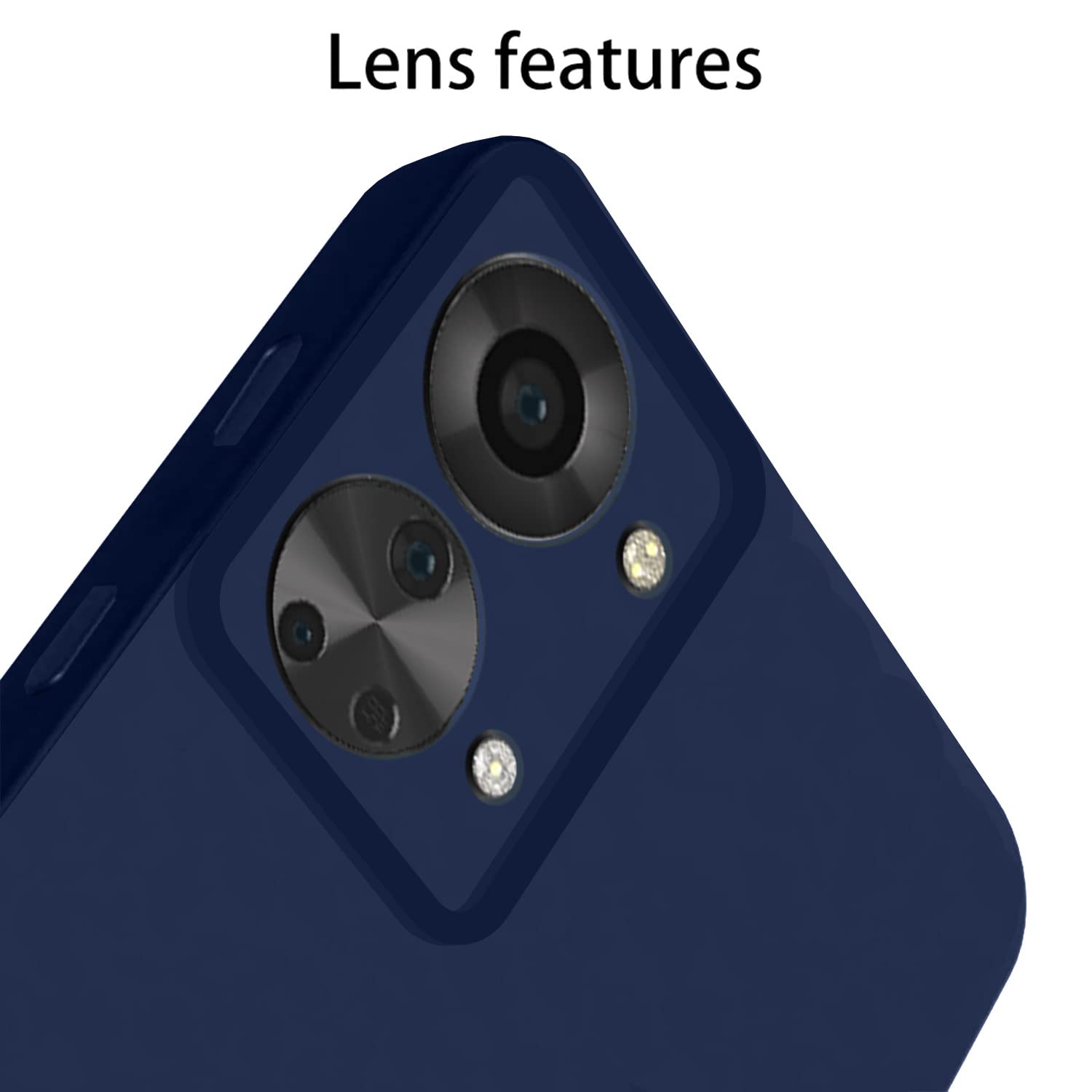 Pikkme OnePlus Nord 2T 5G blue back cover – photo 6