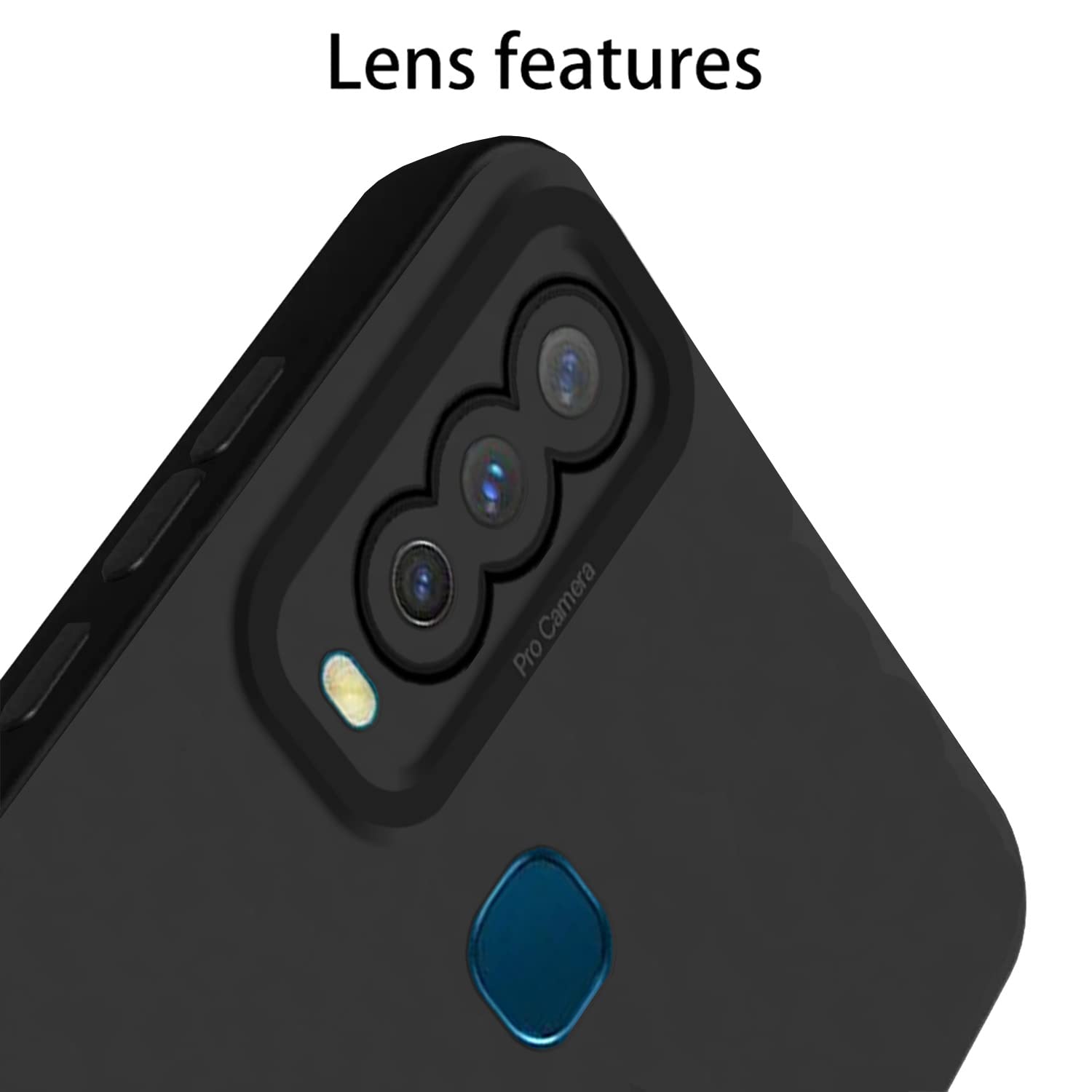 Pikkme Vivo Y12 / Y15 / Y17 / U10 LIquid Silicone Back Cover | Black