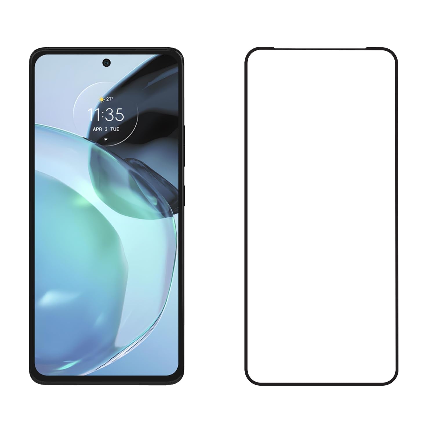 Pikkme Moto G72 Tempered Glass