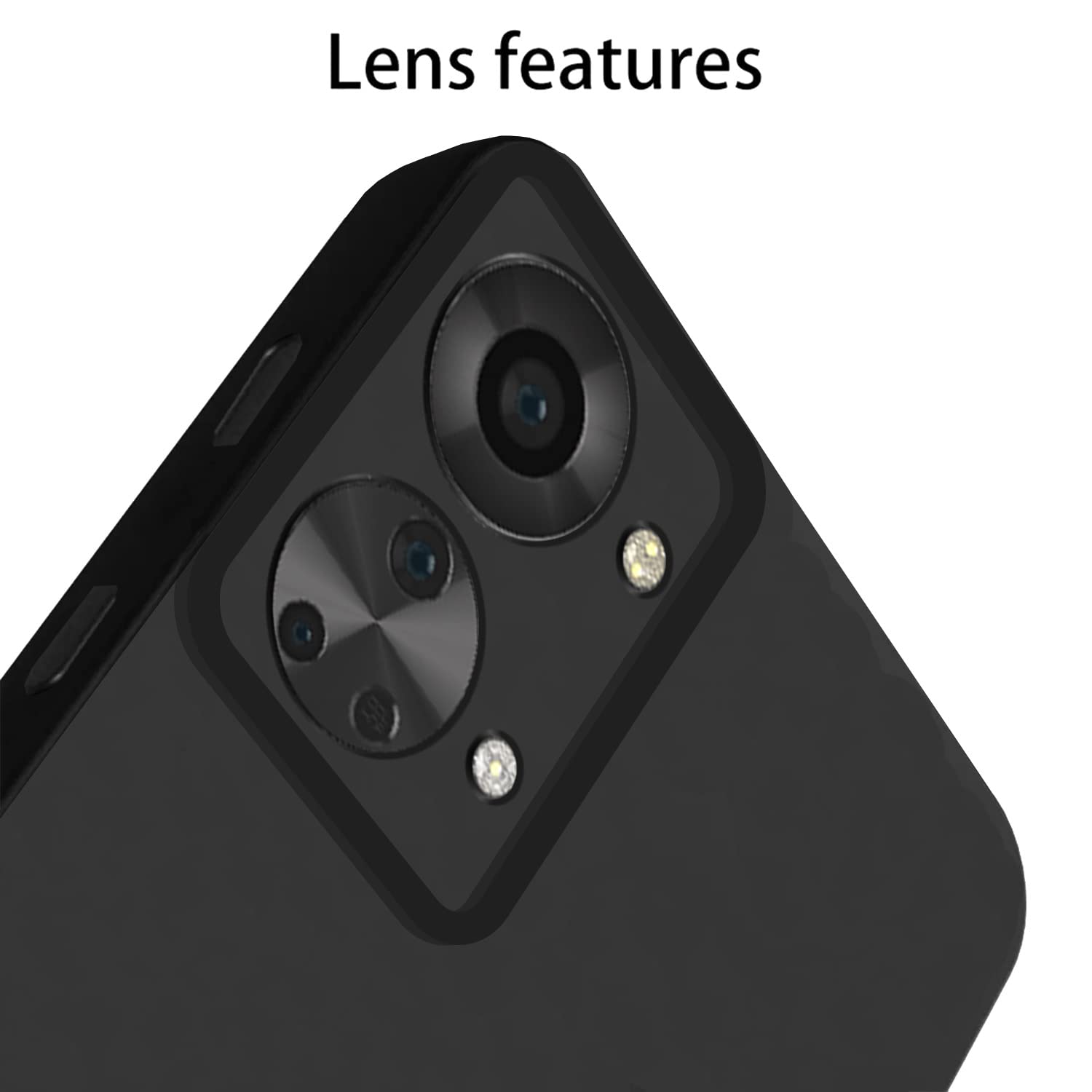 Pikkme OnePlus Nord 2T 5G LIquid Silicone Back Cover | Black