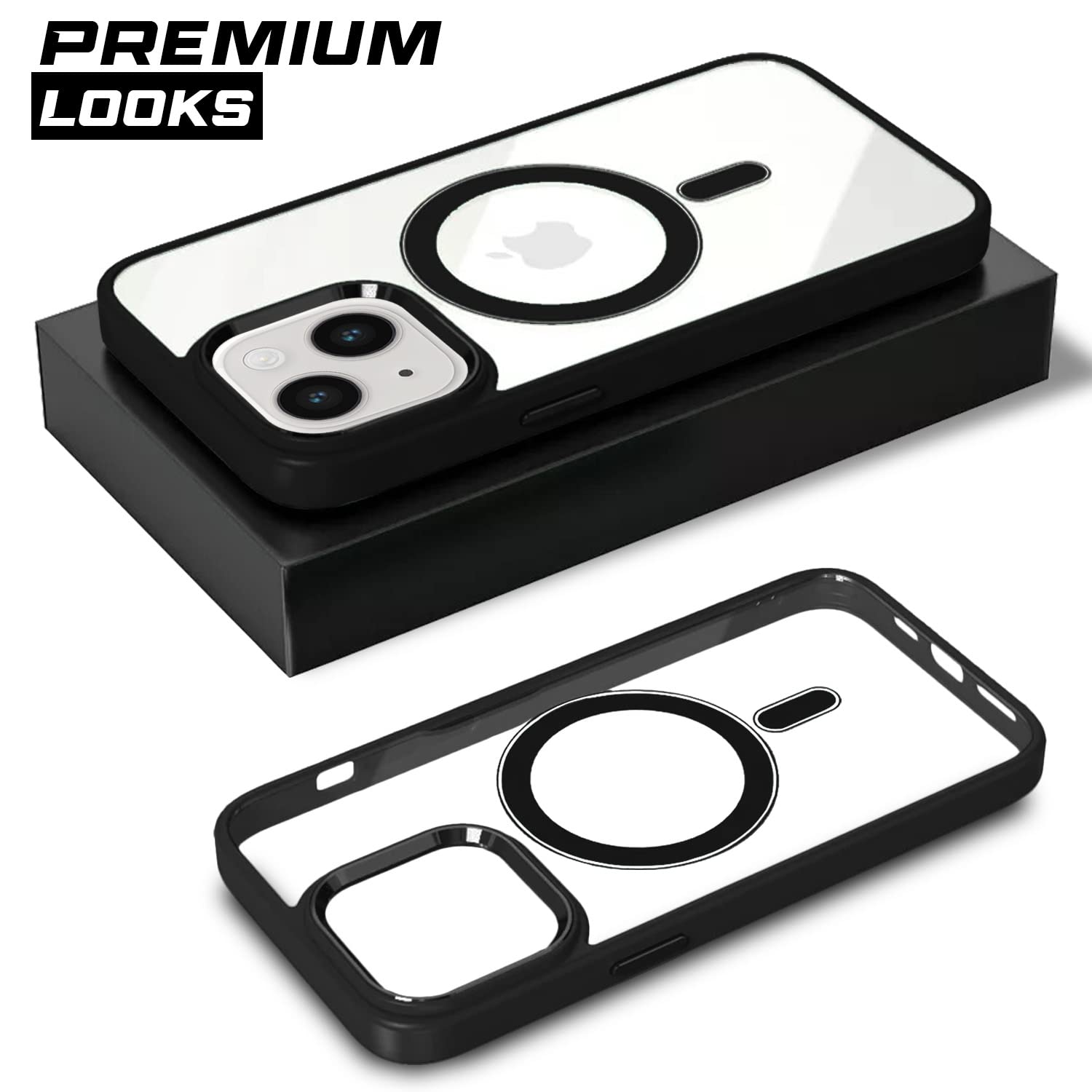 Pikkme iPhone 14 Magsafe Back Case (Black)