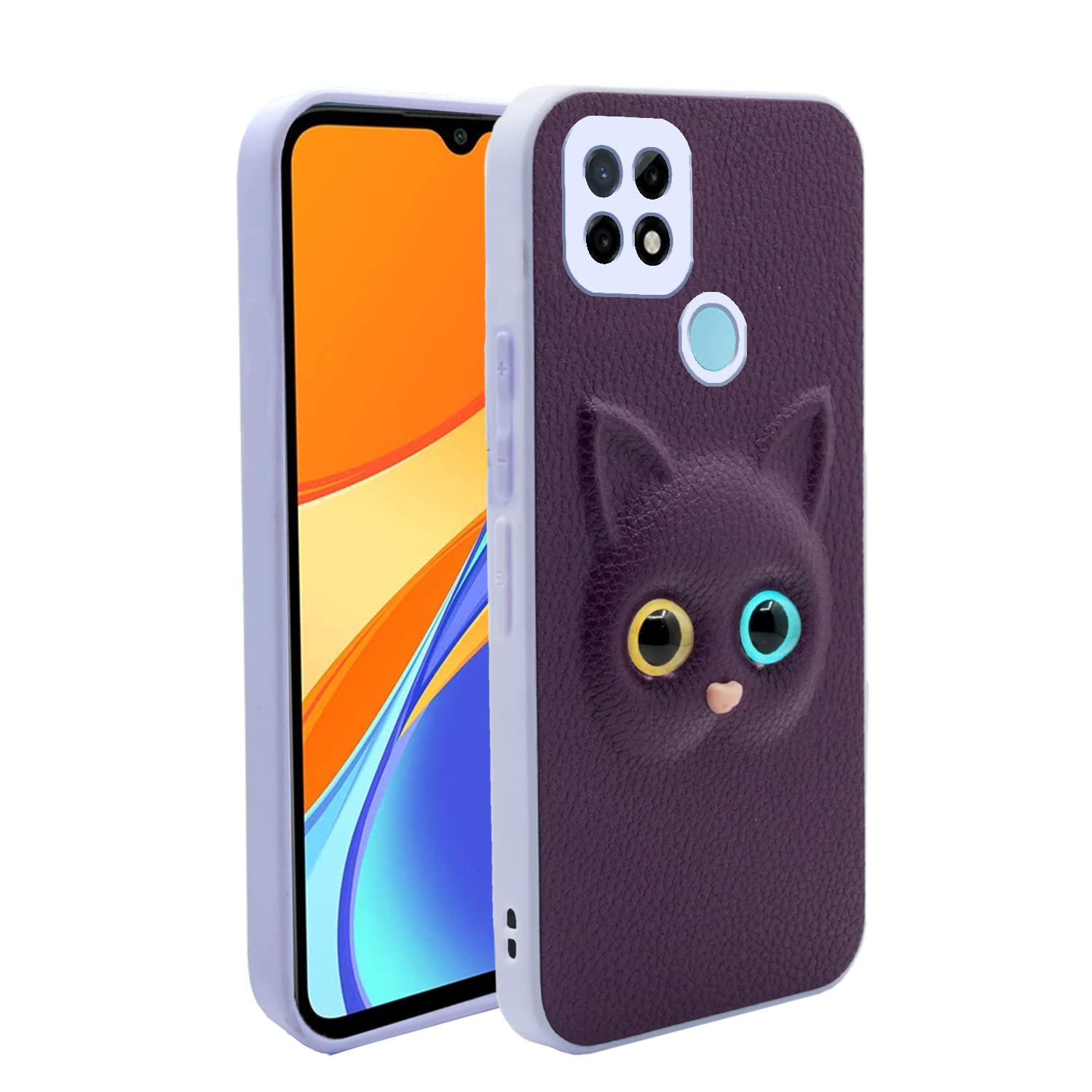 Pikkme Redmi 10A/9, Poco C31 purple mobile cover