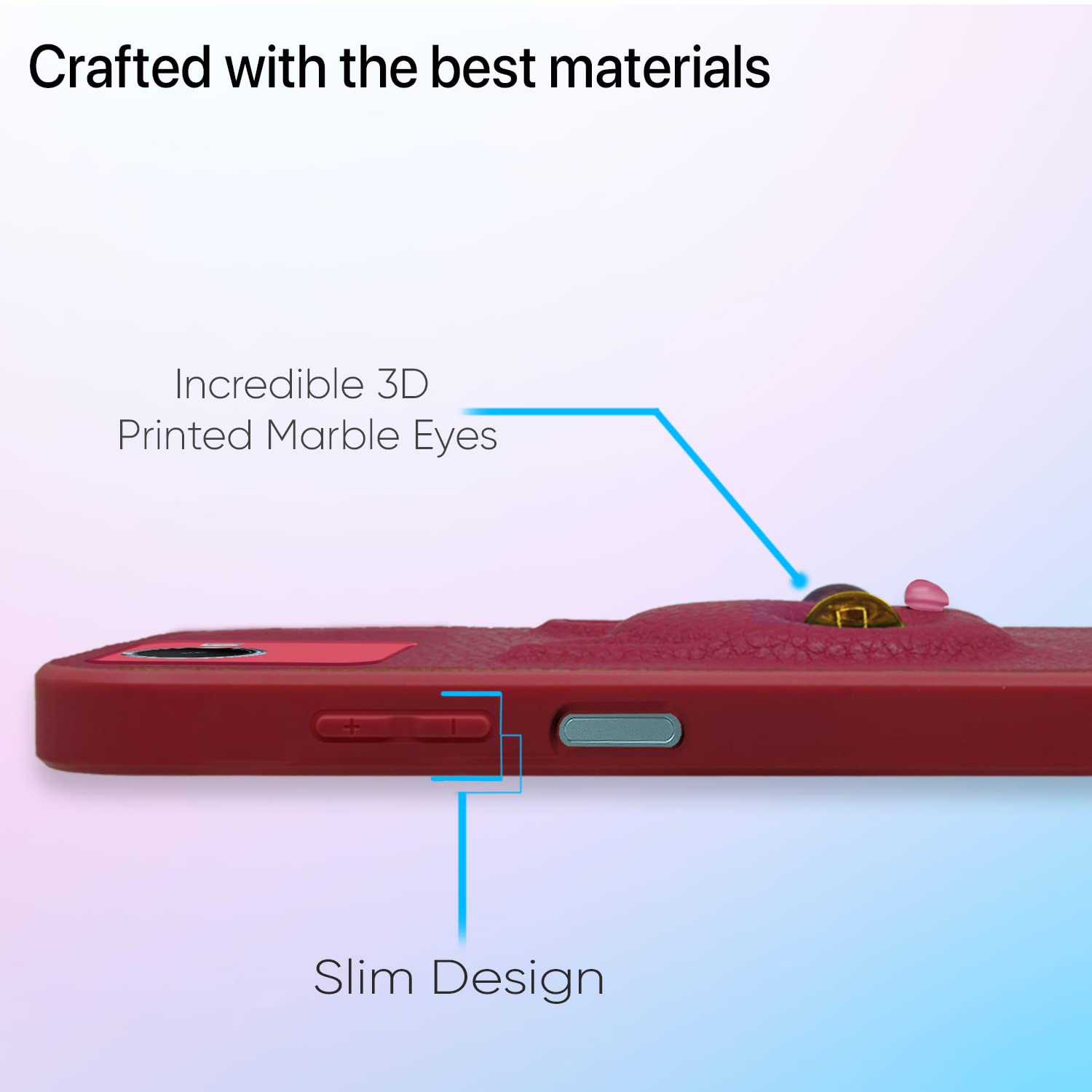 Pikkme Realme C30s Kitty Back Cover (Pink)