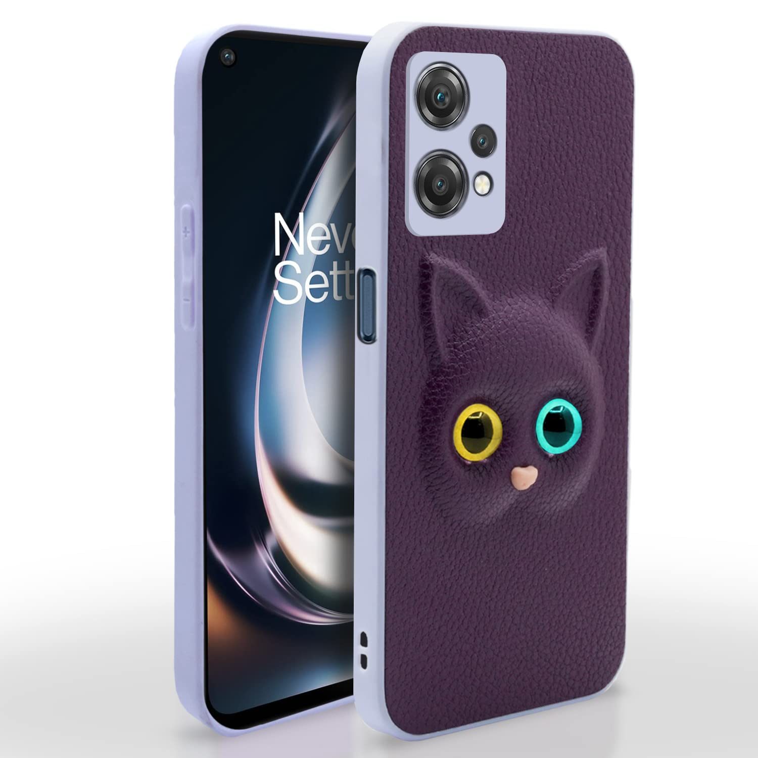 Pikkme OnePlus Nord CE 2 Lite 5G Cat Case | Purple Color