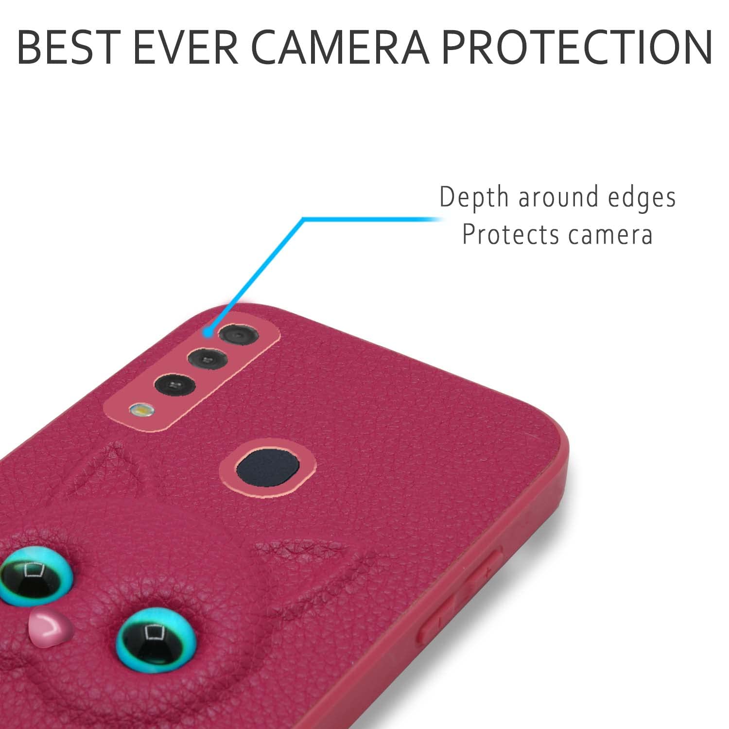 Pikkme Oppo A31 Cat Case | Pink