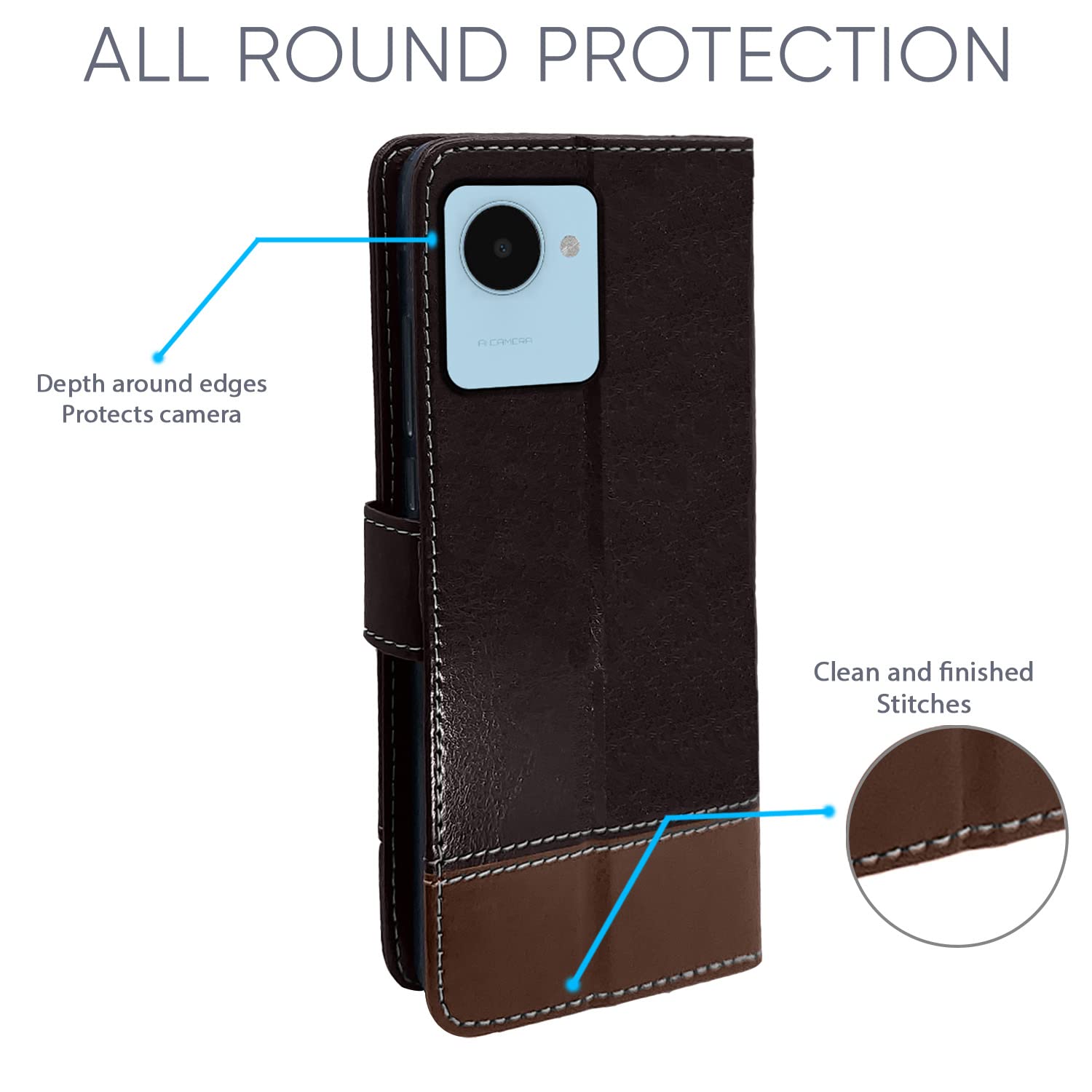 Pikkme Contrast Flip Cover