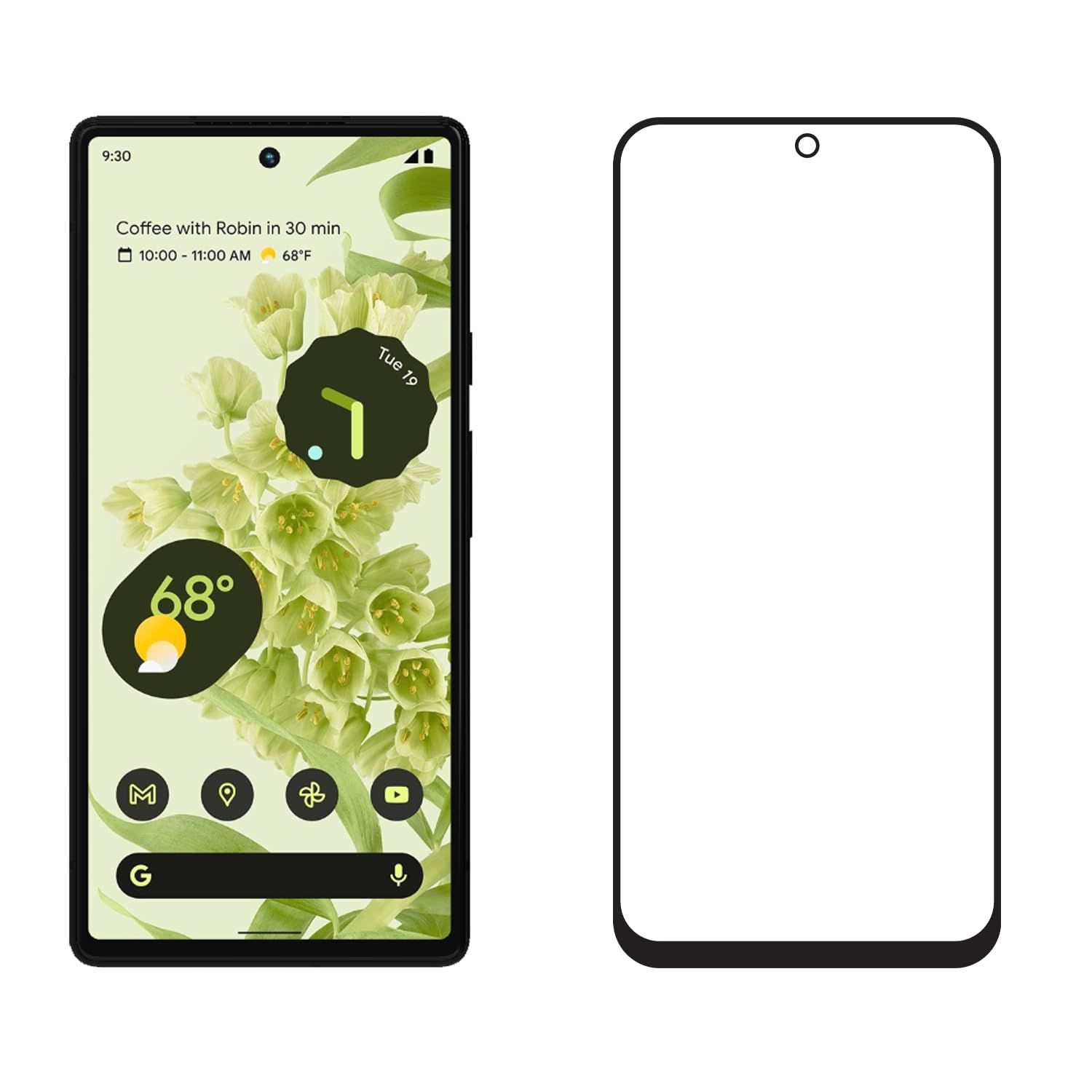Screen protector for Google Pixel 6 – Pikkme – photo 7