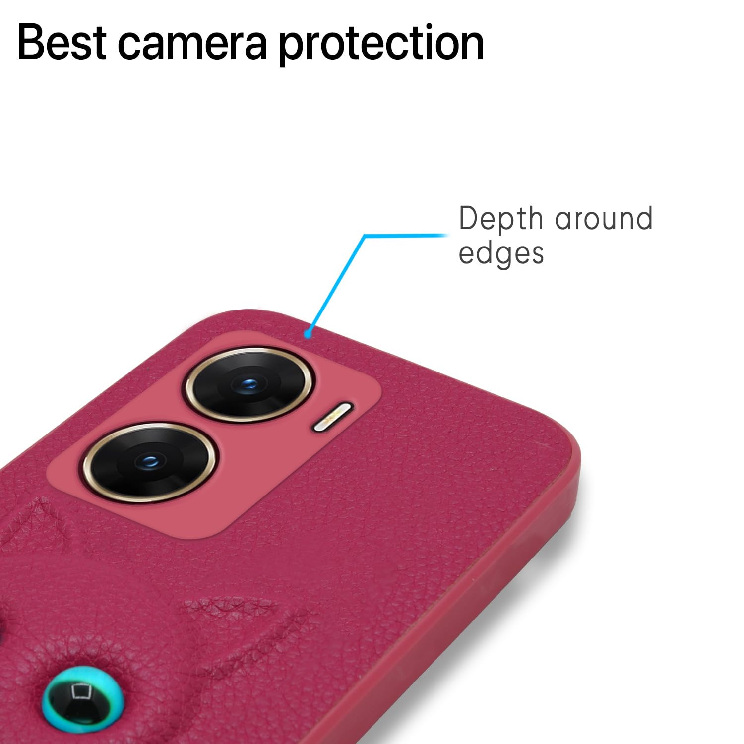 Pikkme Vivo V29e 5G Kitty Back Cover (Pink)