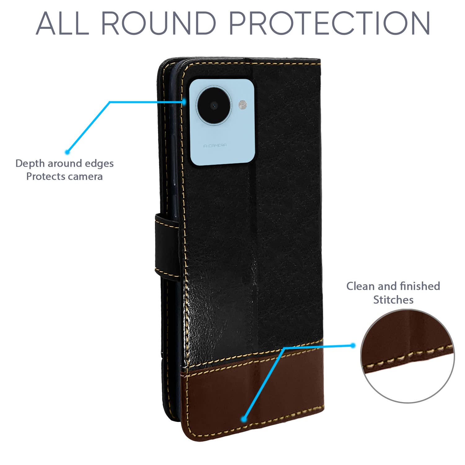 Pikkme Contrast Flip Cover