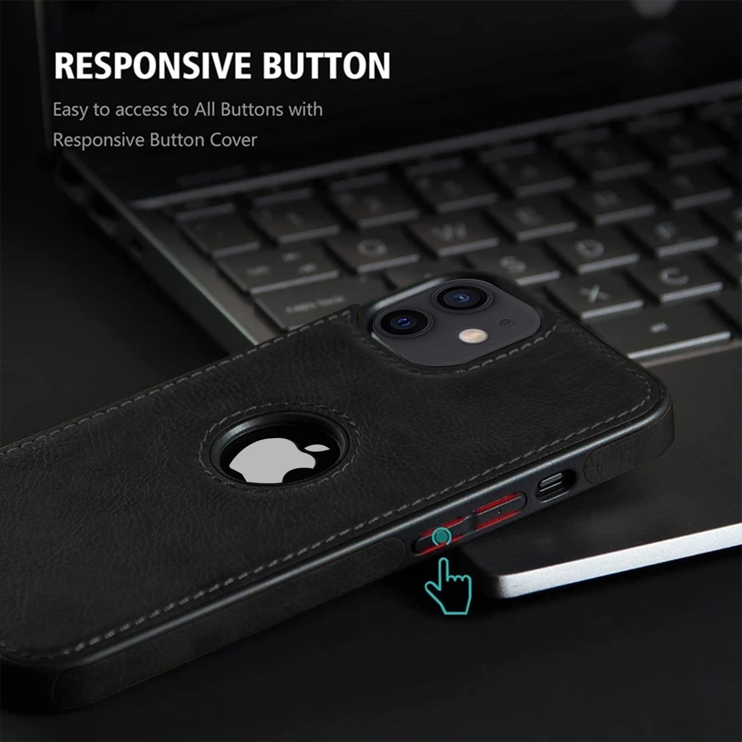 iPhone 11 mobile cover in black by Pikkme – photo 3