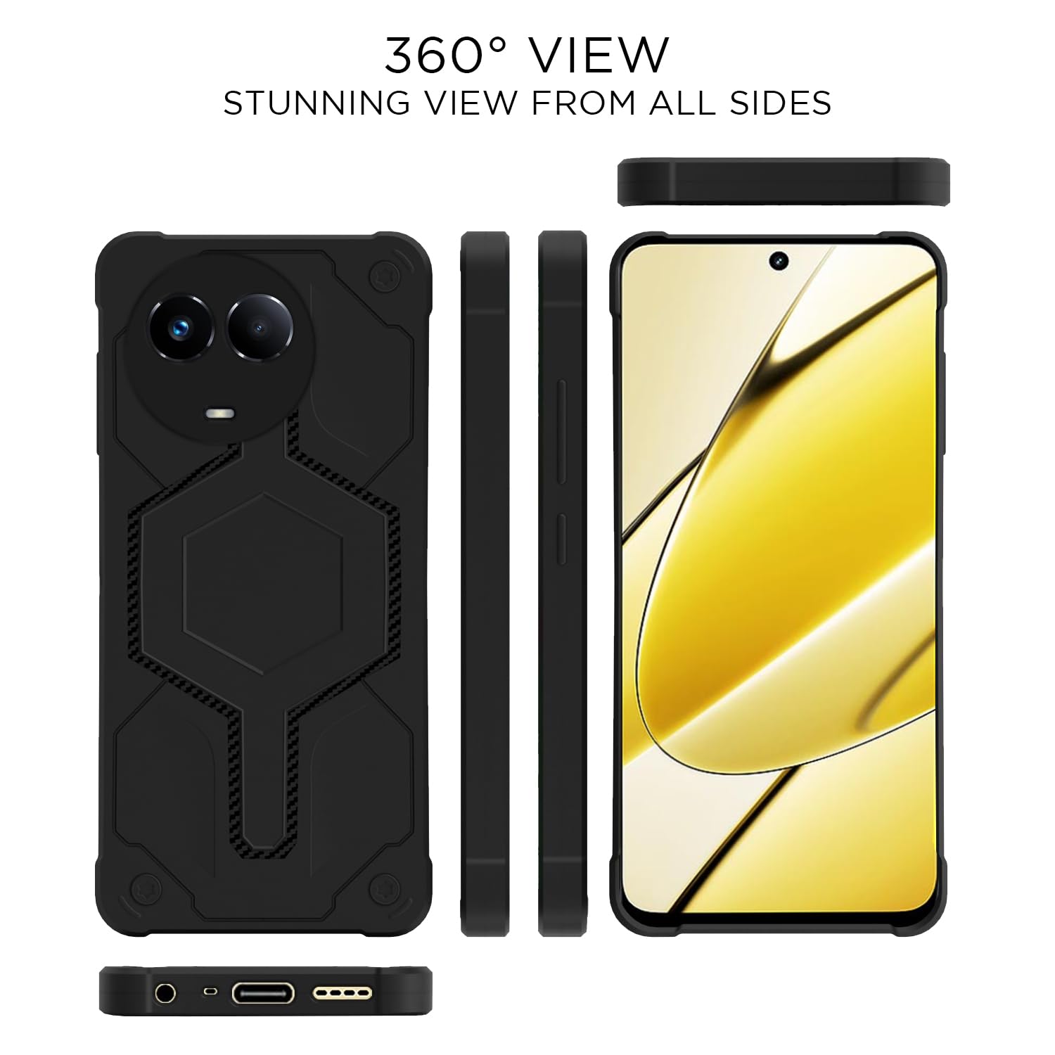 Pikkme Rugged Armed Back Cover