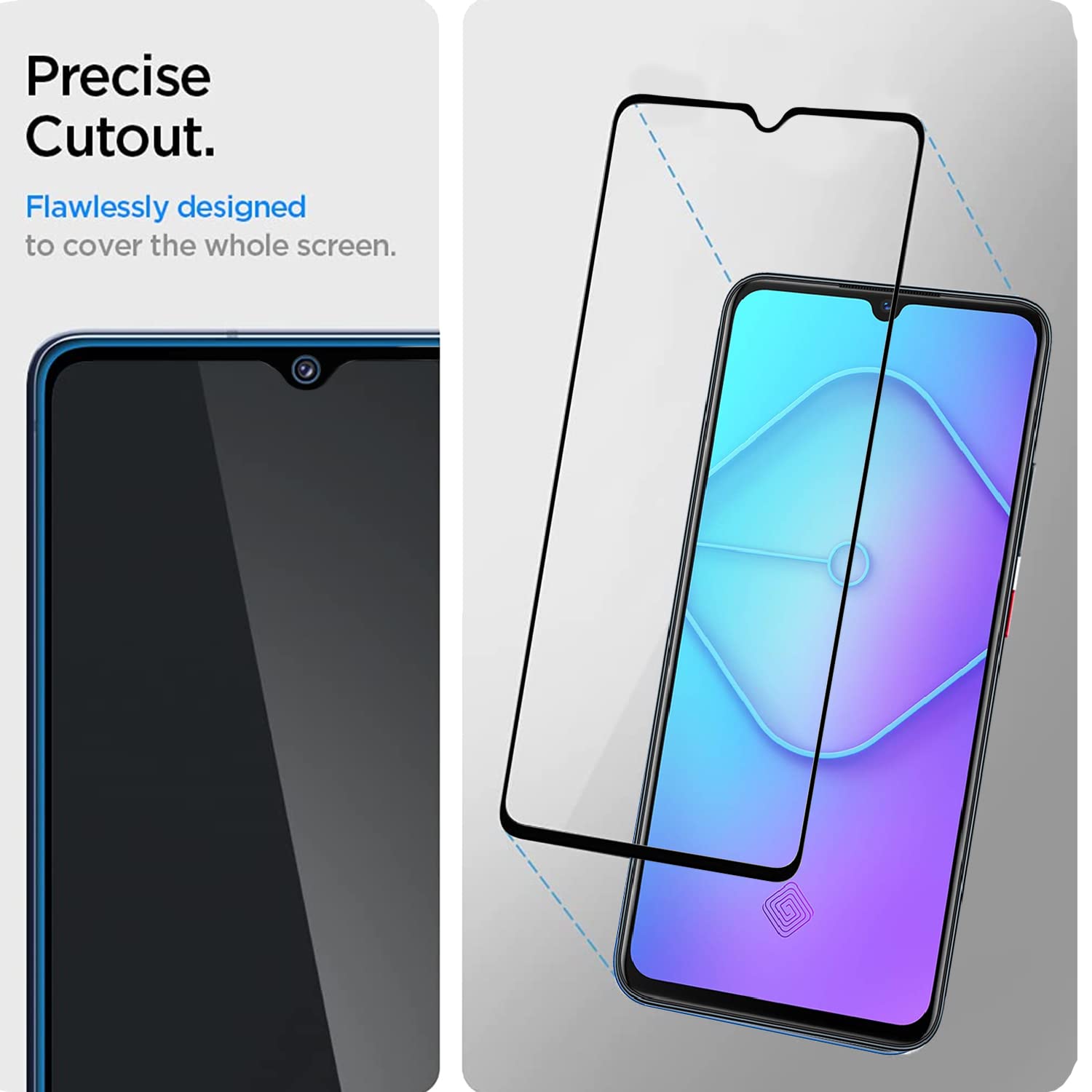 Vivo S1 tempered glass screen guard by Pikkme – photo 2