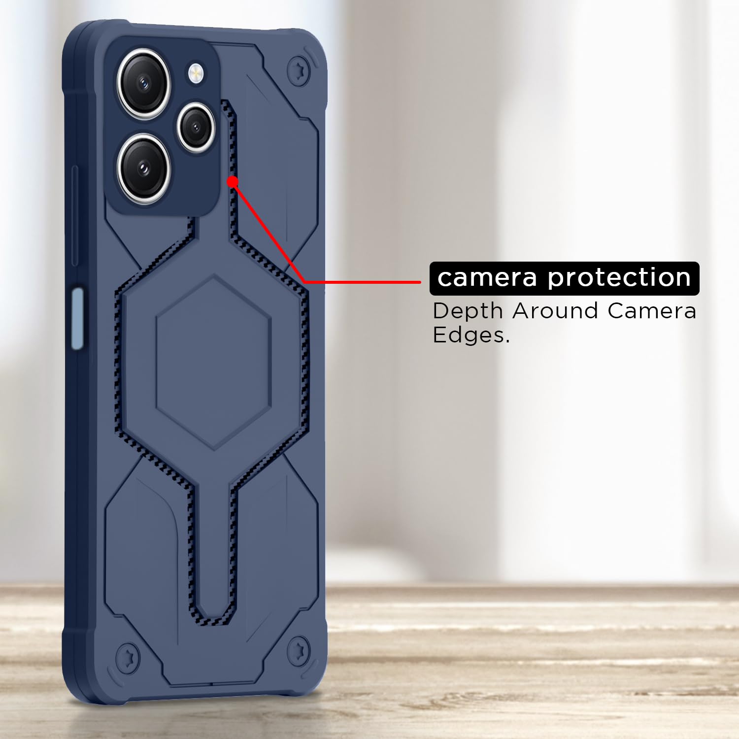 Pikkme Rugged Armed Back Cover
