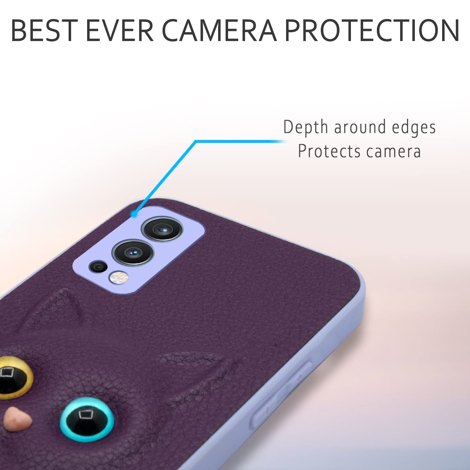 Pikkme purple phone cover for OnePlus Nord 2 5G – photo 5