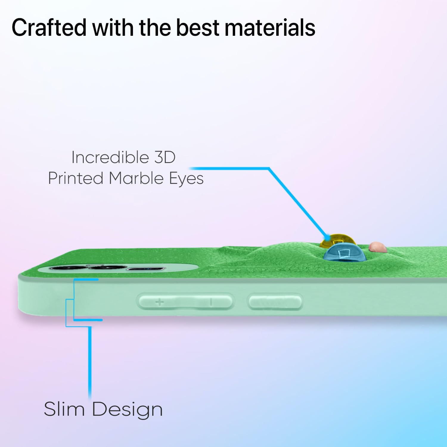 Pikkme Oppo Reno 10 Pro Plus 5G Kitty Back Cover (Green)