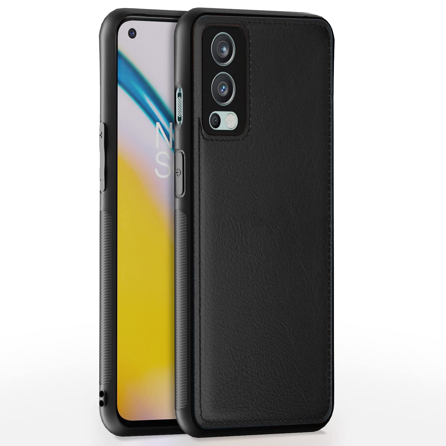 Pikkme OnePlus Nord 2 5G black mobile back cover