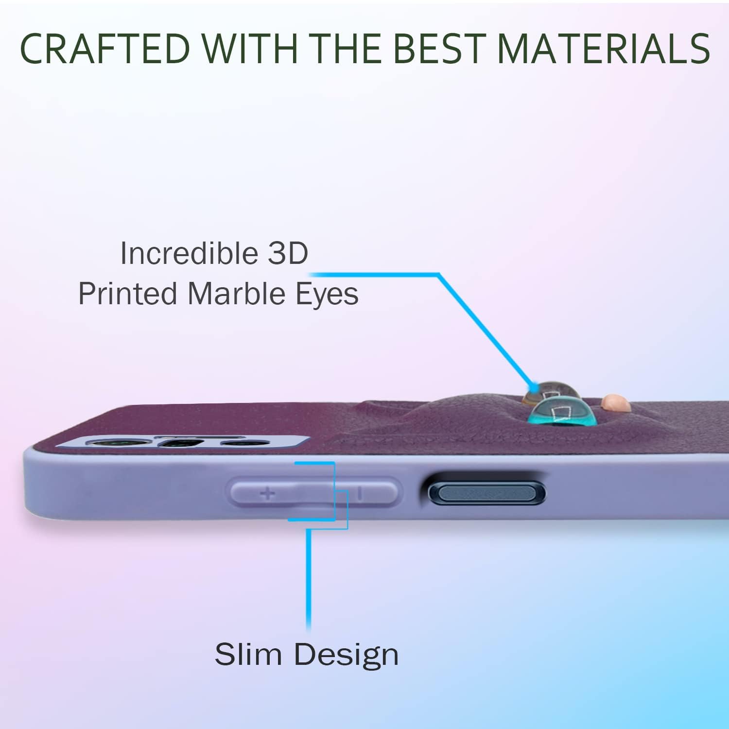 Pikkme Mi Redmi Note 10 Pro/Note 10 Pro Max Cat Case | Purple