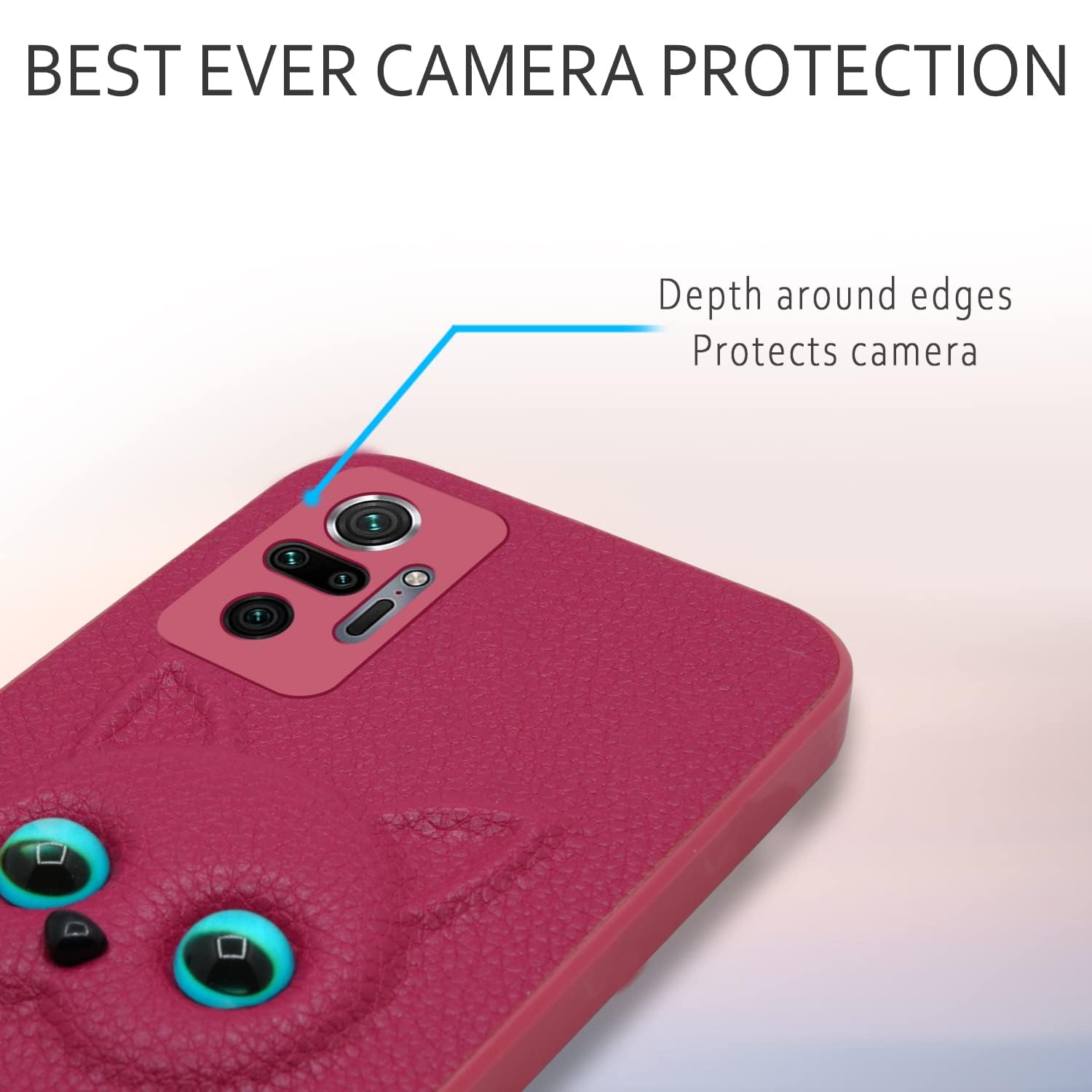 Pikkme Mi Redmi Note 10 Pro/Note 10 Pro Max Cat Case | Pink