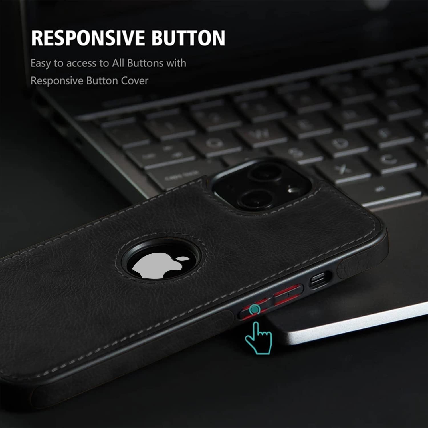 iPhone 14 Plus mobile cover in blue by Pikkme – photo 4