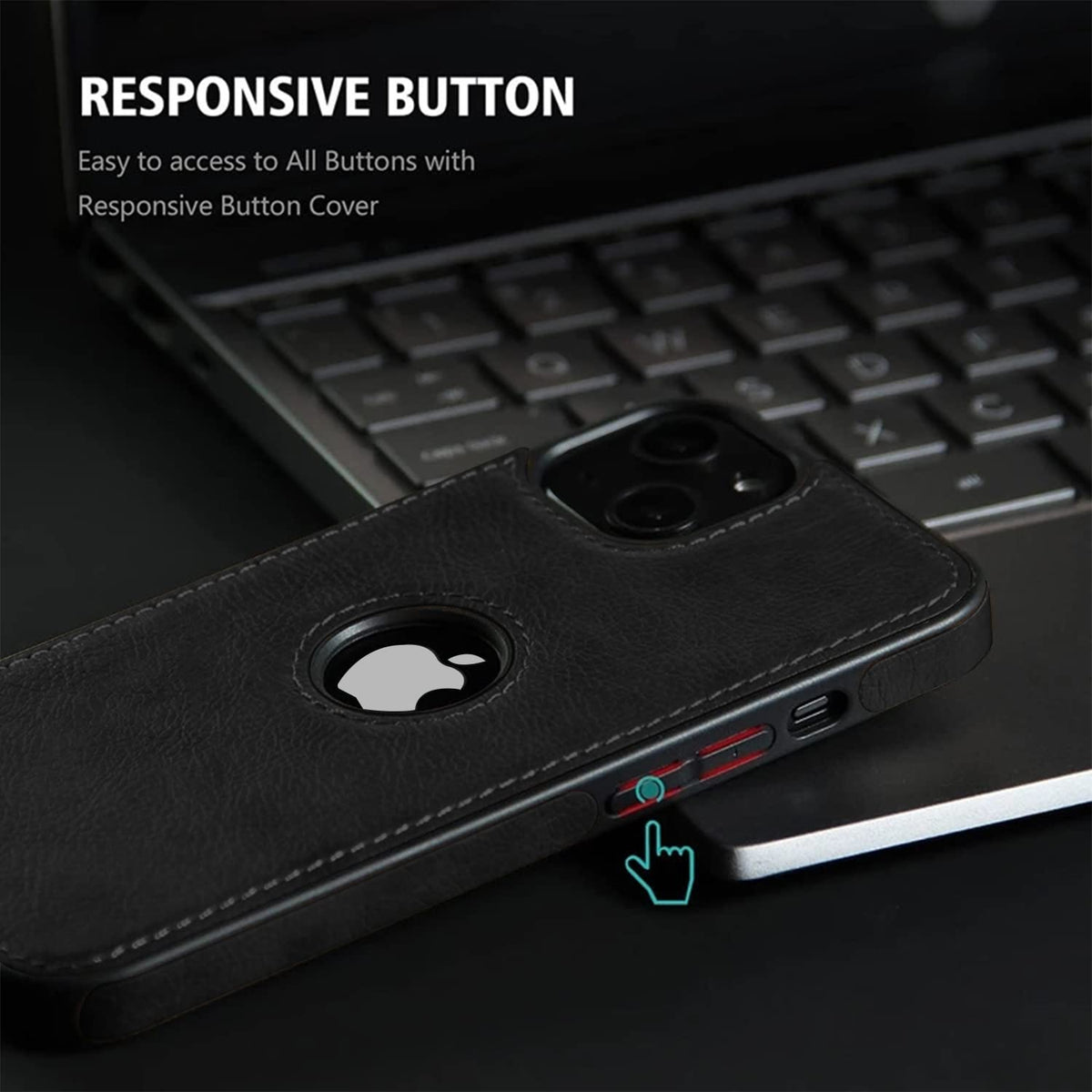 iPhone 14 phone cover in blue by Pikkme – photo 4