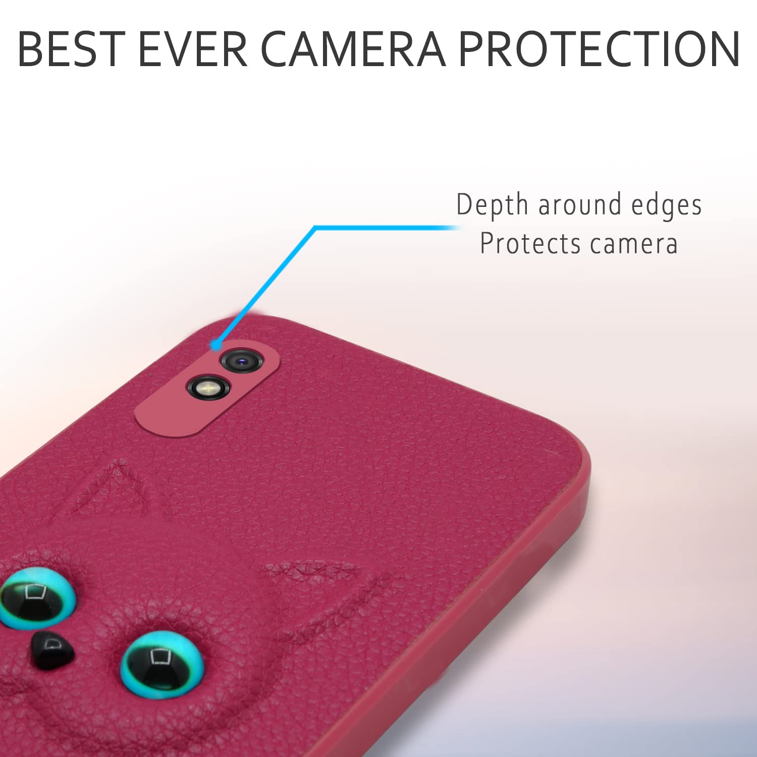 Pikkme Mi Redmi 9A / 9i / 9A Sport Cat Case | Pink