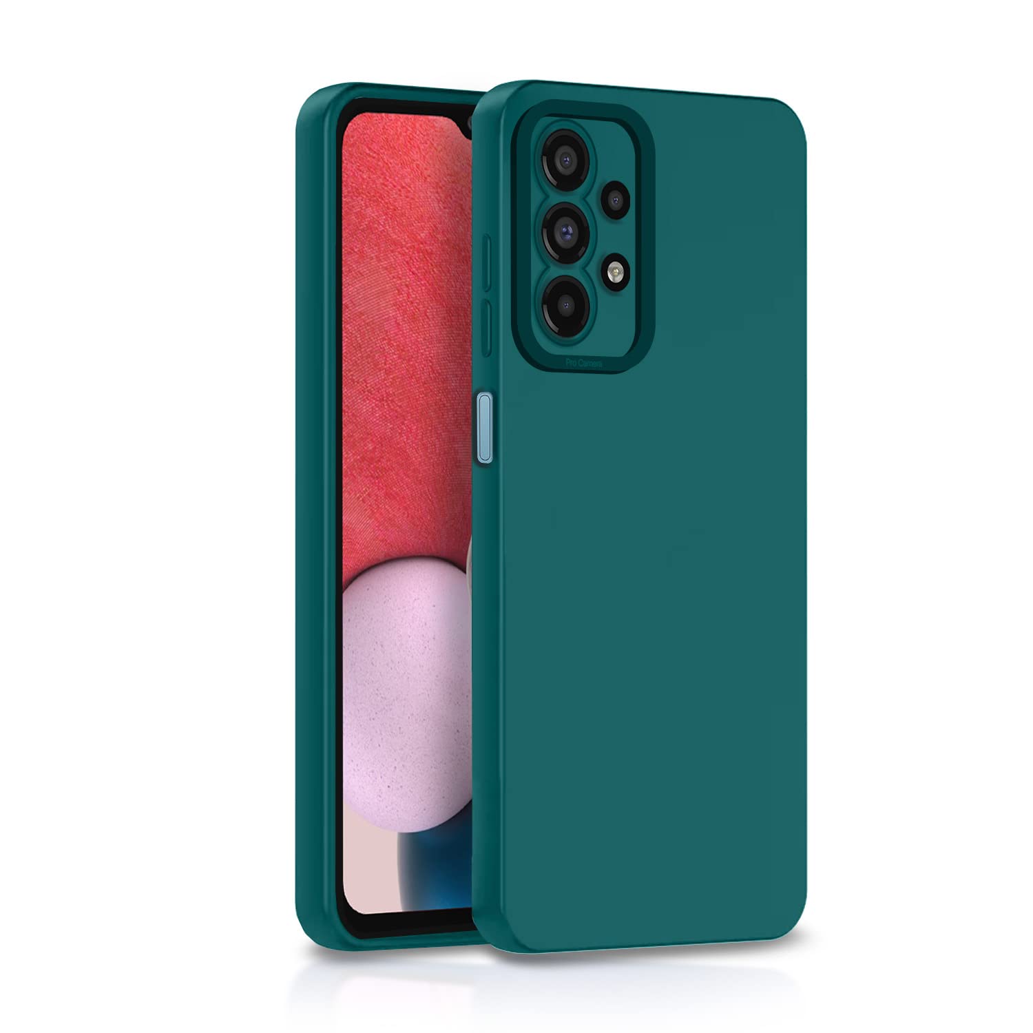 Pikkme Samsung Galaxy A13 4G LIquid Silicone Back Cover | Green