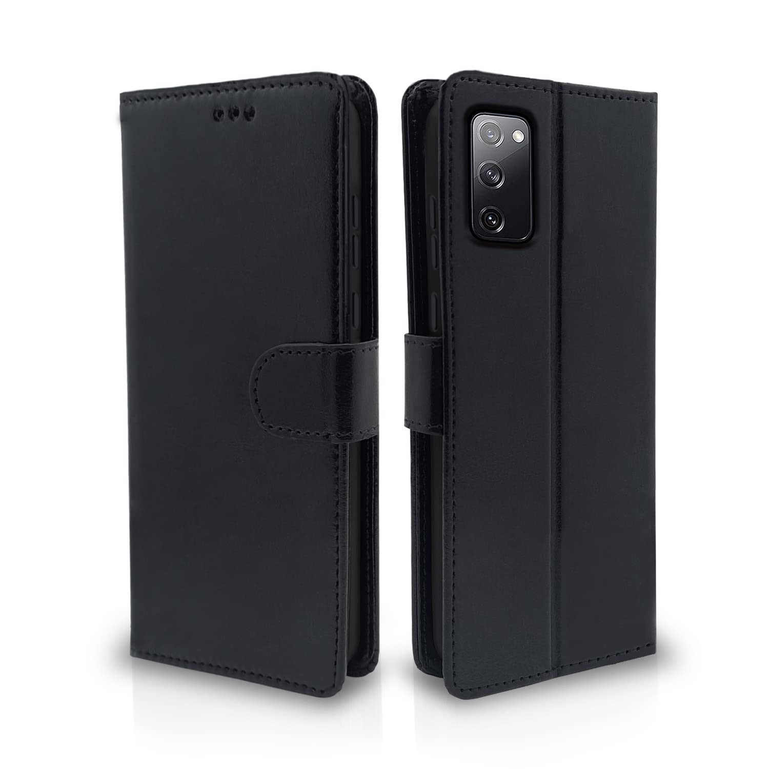 Pikkme Samsung Galaxy S20 FE / S20 FE 5G Vintage Flip Cover | Black