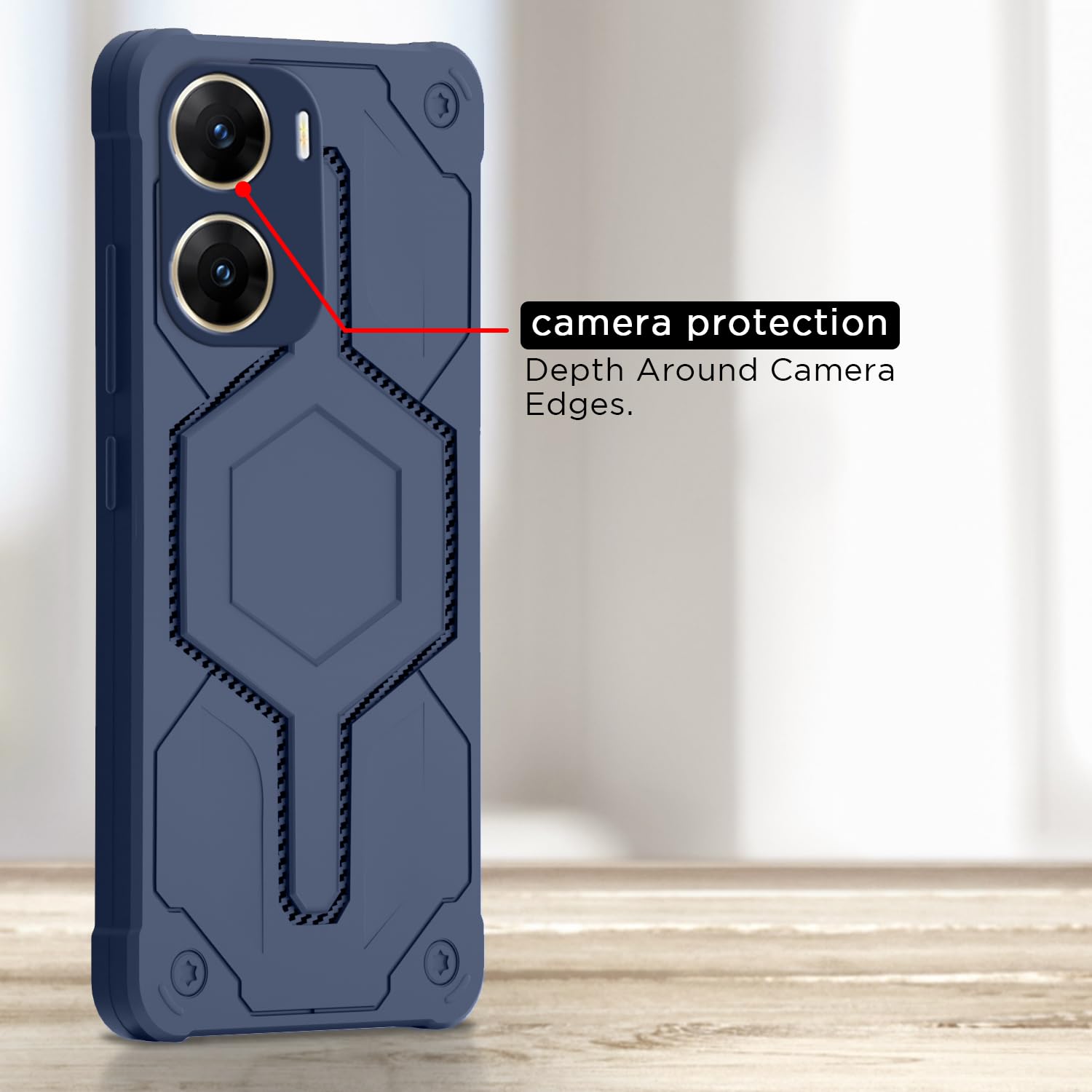 Pikkme Rugged Armed Back Cover